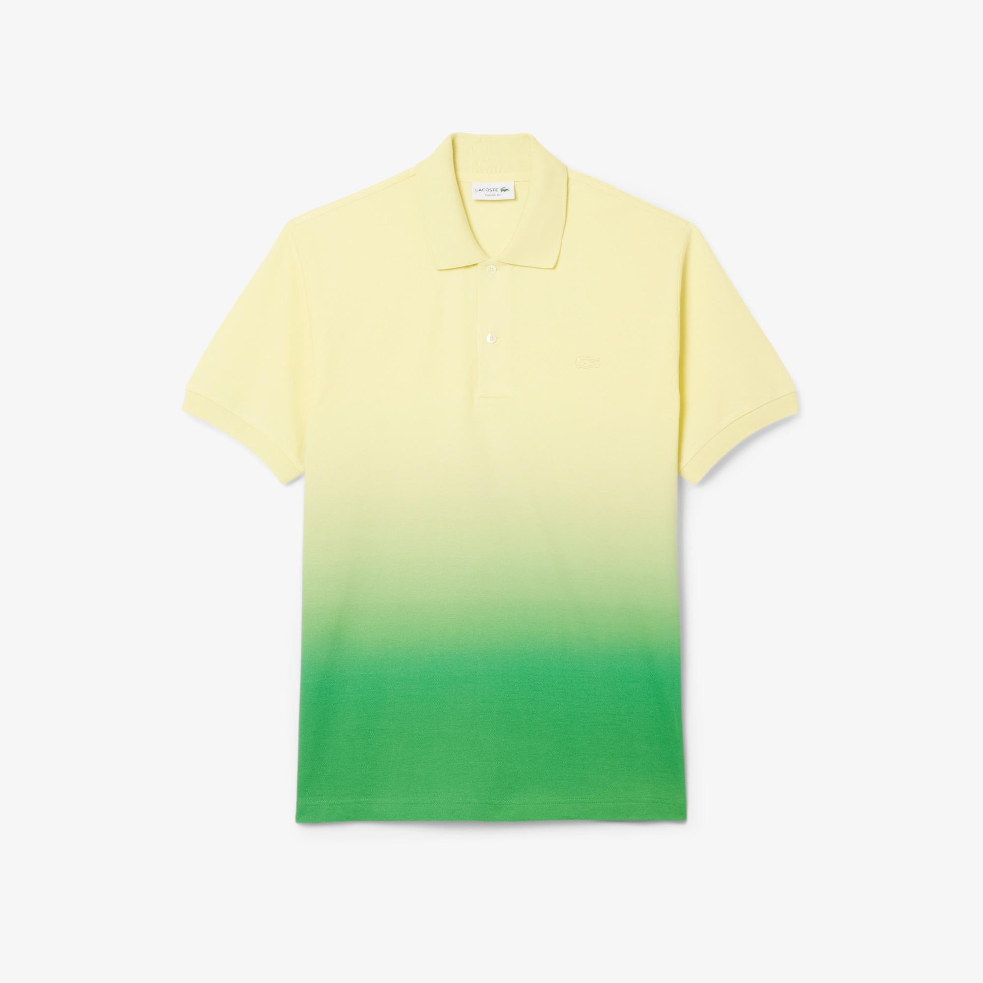 Classic Fit Ombré Print L.12.12 Polo Shirt Product Image