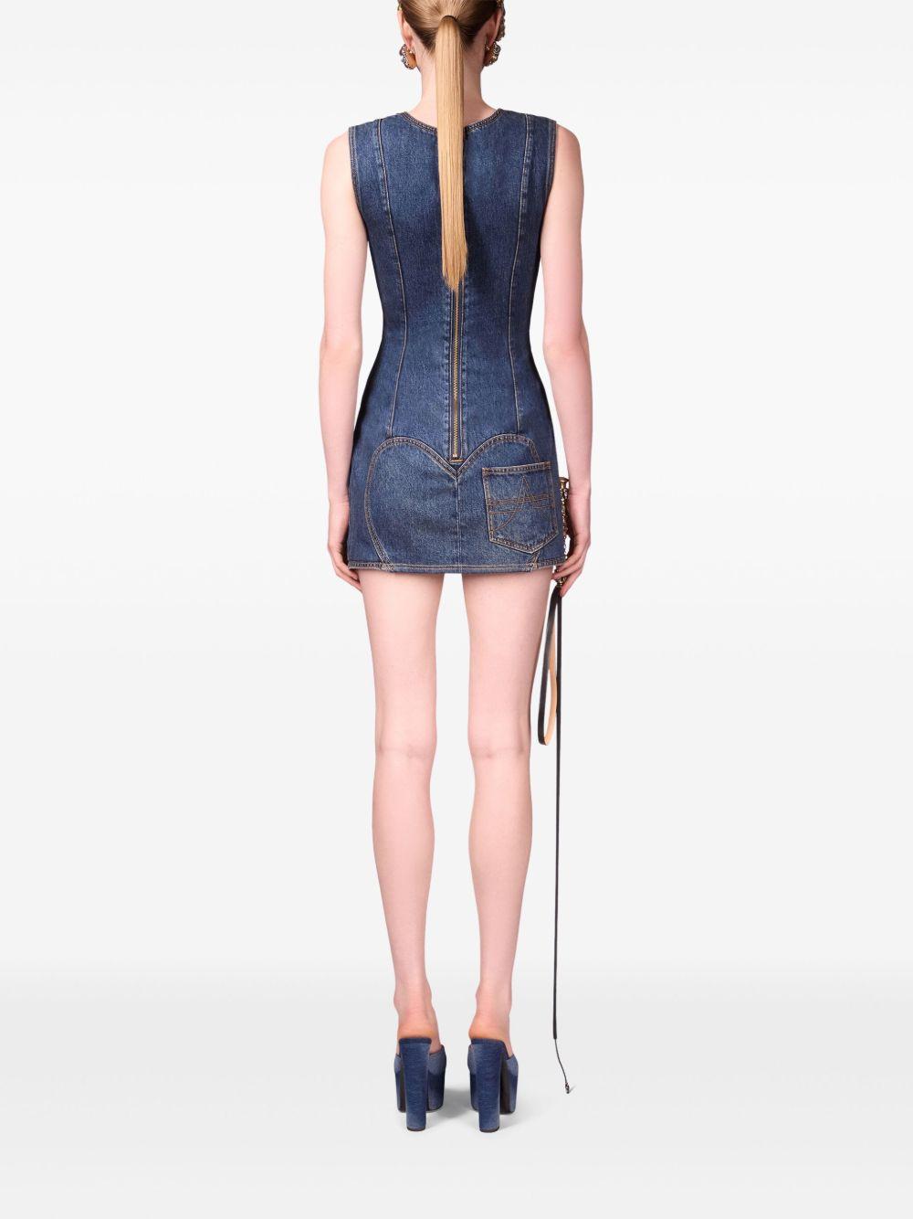 button-embellished minidress Product Image