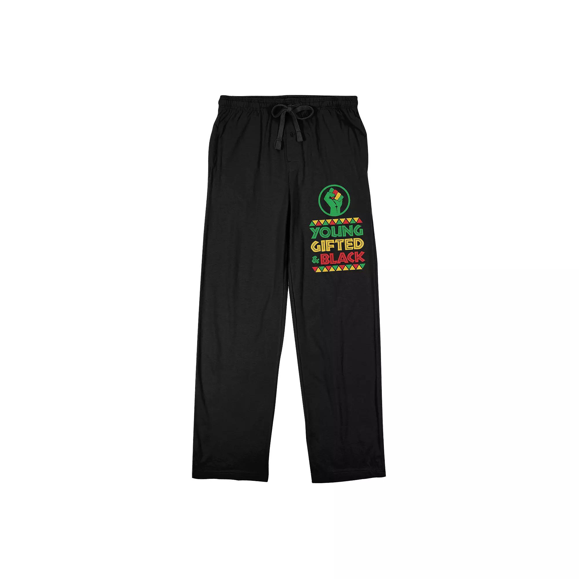 Men's Young And Gifted Pajama Pants,  Product Image