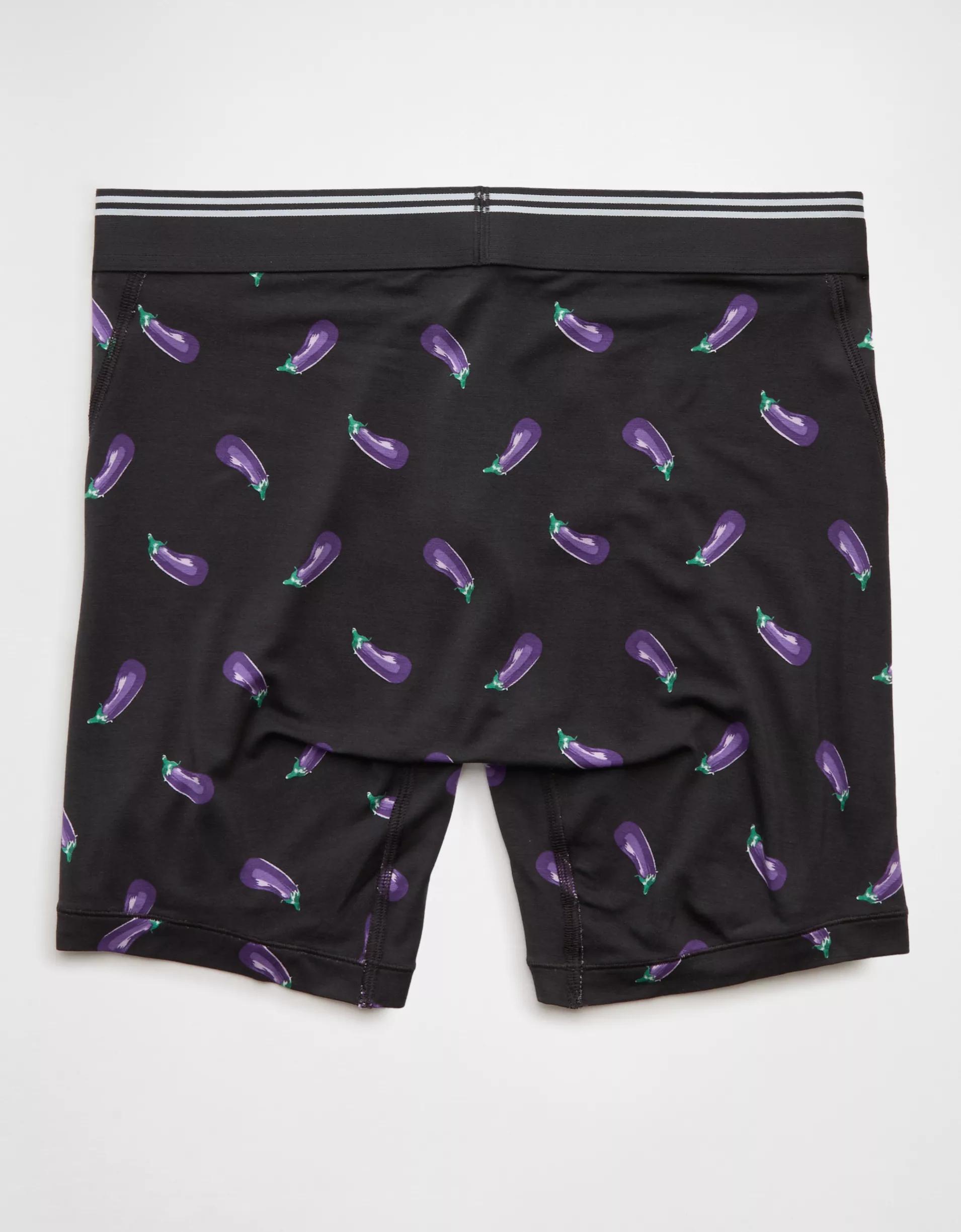 AEO Men's Striped 6" Ultra Soft Boxer Brief Product Image