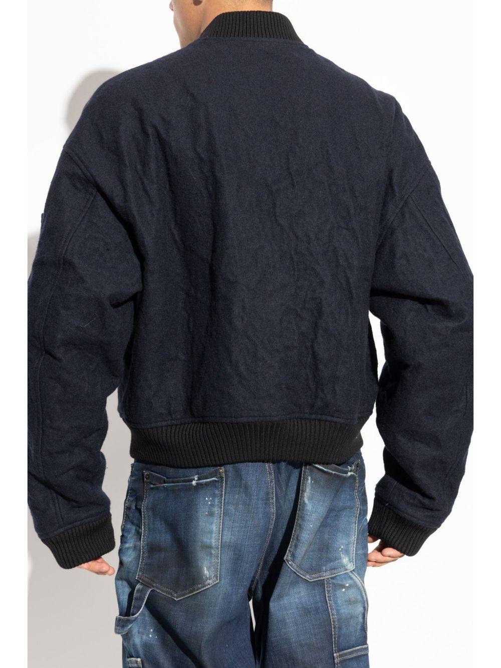 Logo-embroidered bomber jacket  Product Image