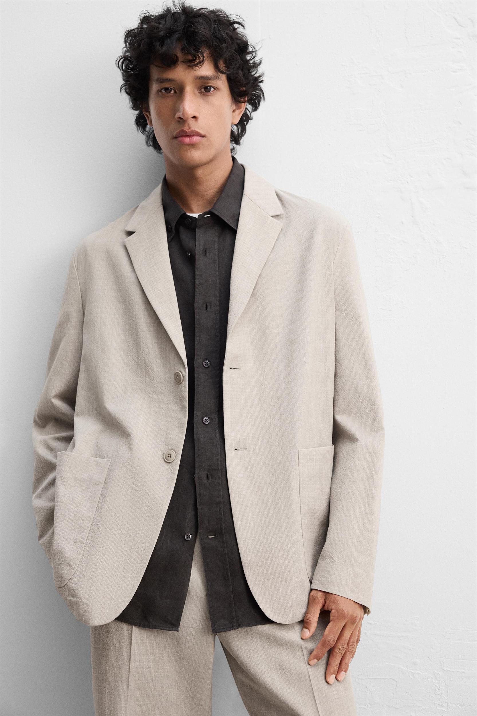 100% WOOL SUIT JACKET Product Image