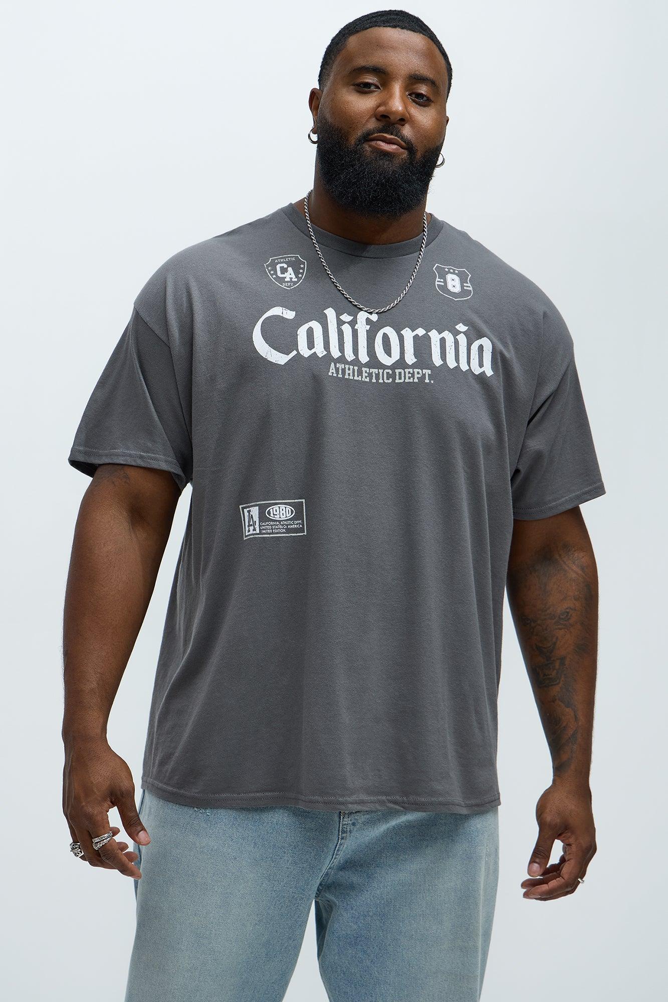 Cali Athletic Dept. Short Sleeve Tee - Charcoal Product Image