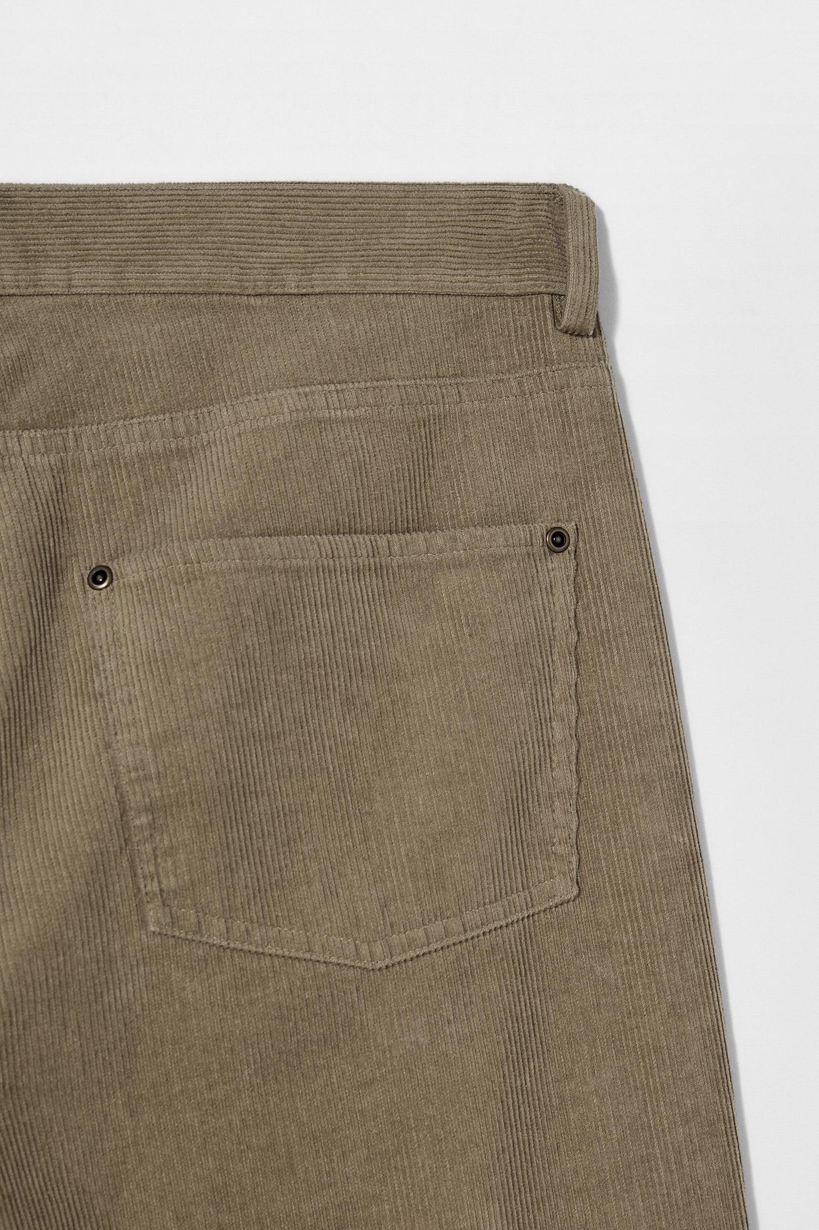 FLARE FIT CORDUROY PANTS BOBBY GILLESPIE X ZARA Product Image