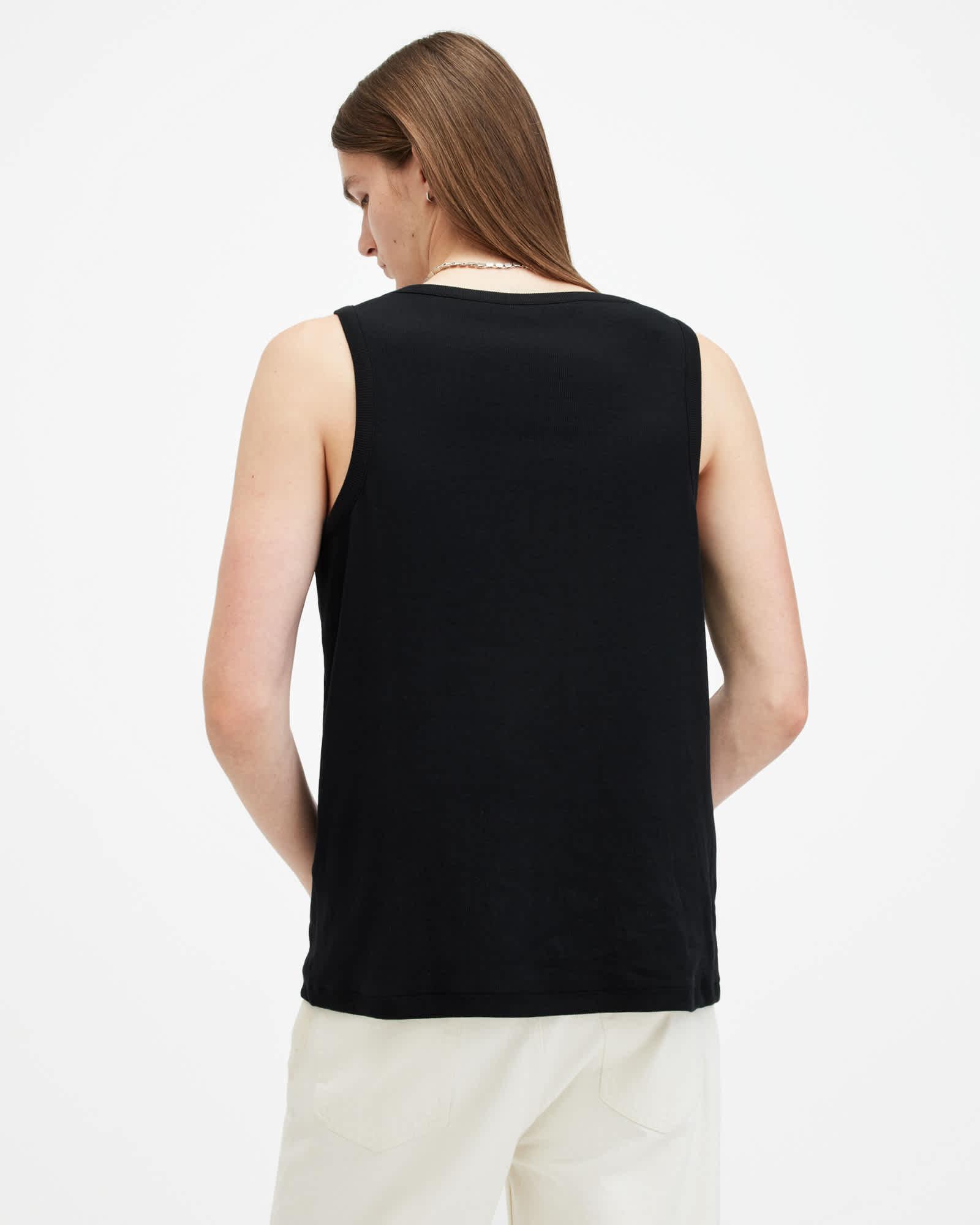 Edwards Ramskull Embroidered Ribbed Vest Product Image