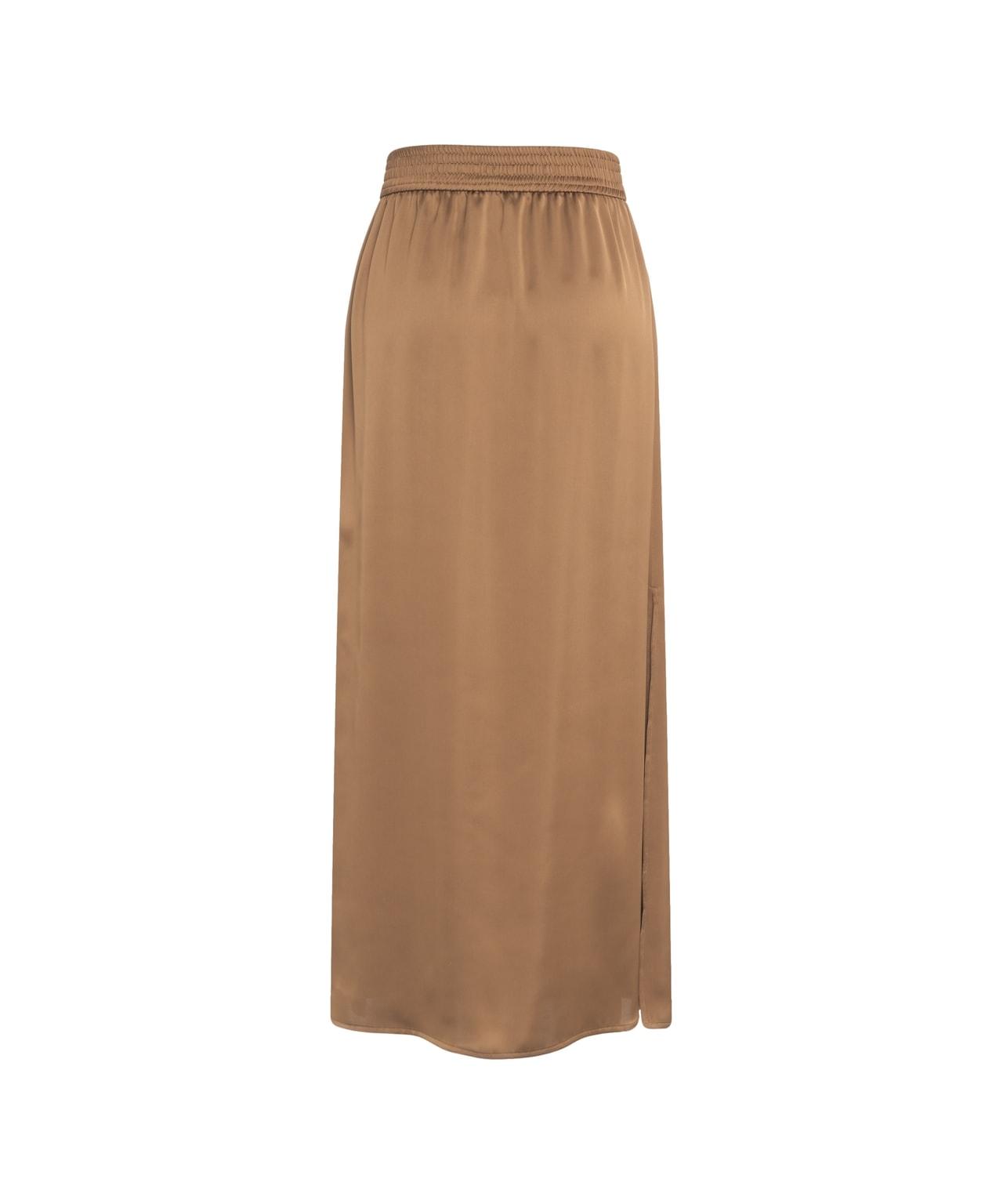 Satin maxi skirt Product Image