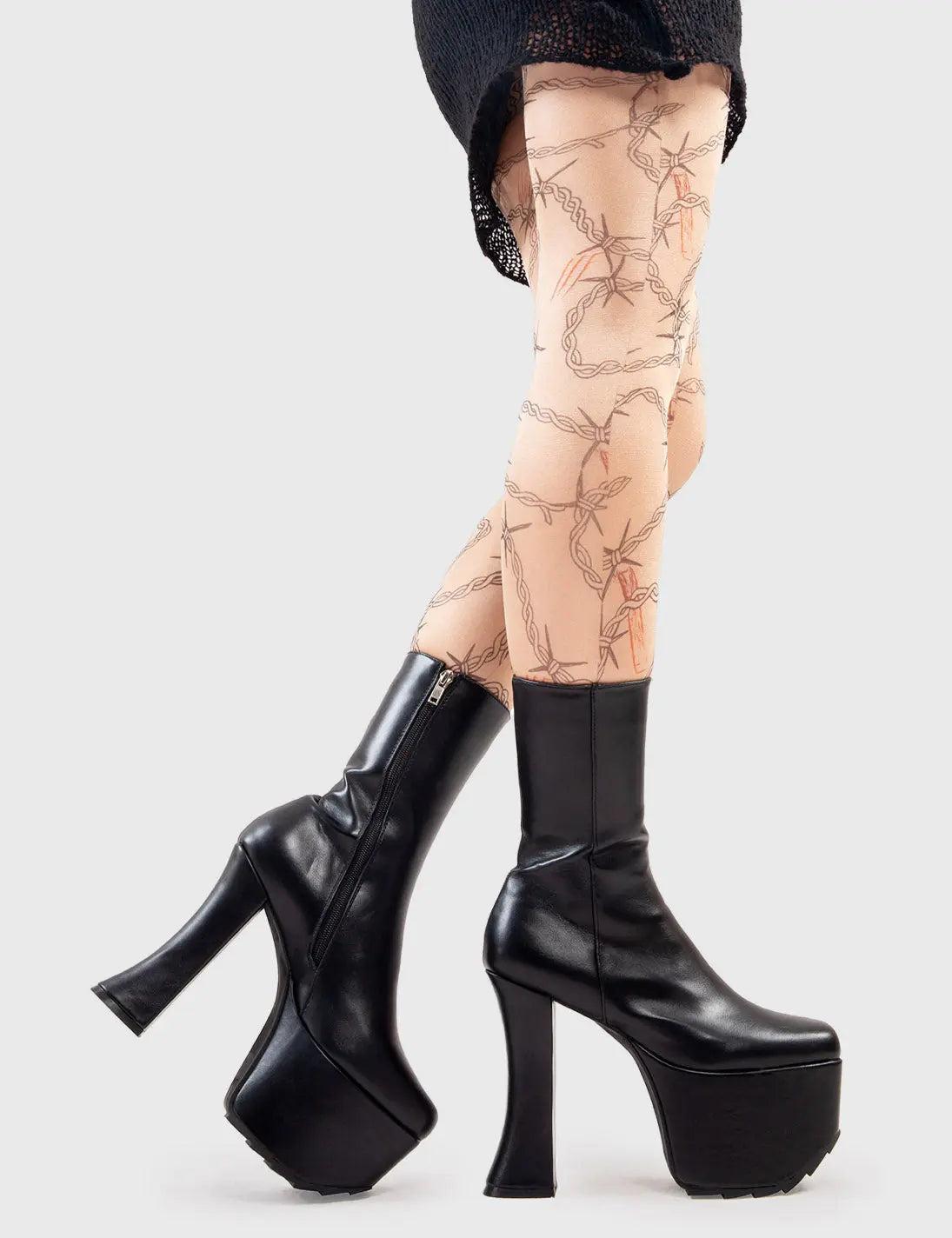 The Untold Platform Ankle Boots Product Image