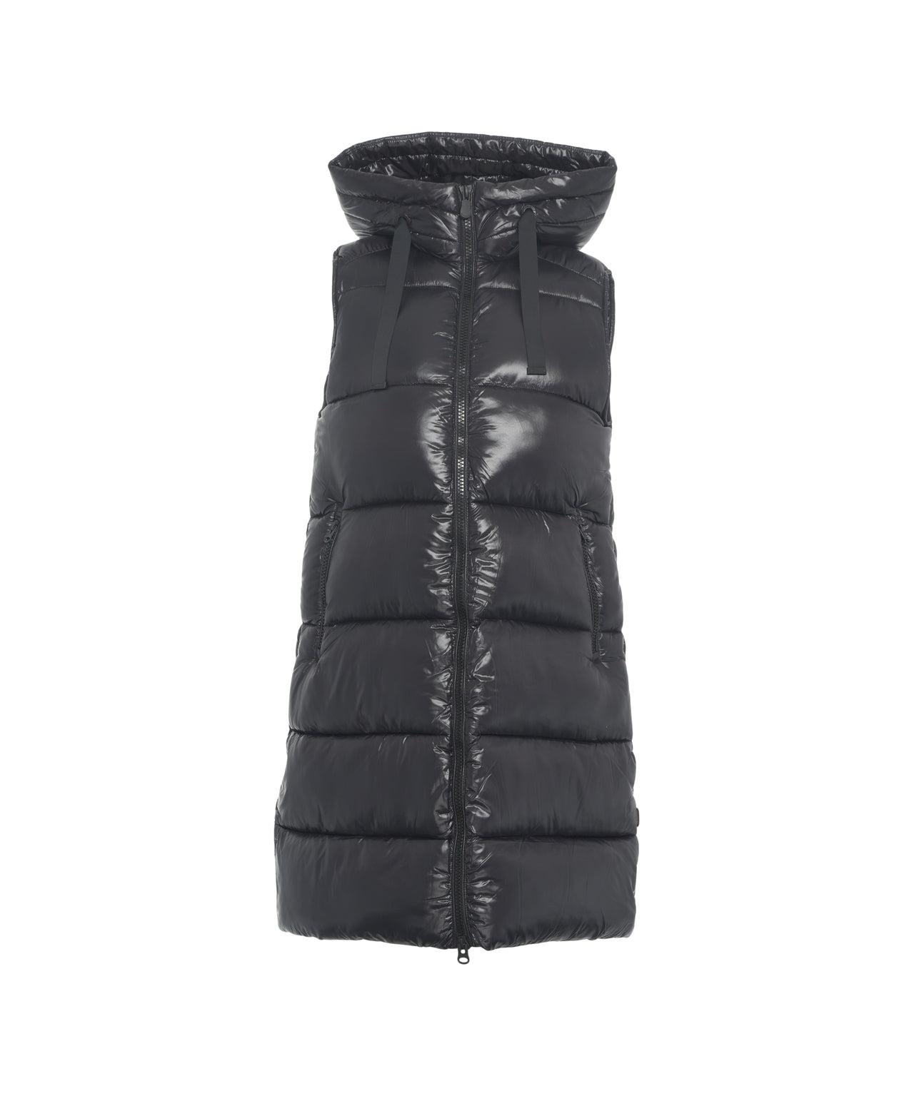 Long quilted vest Product Image