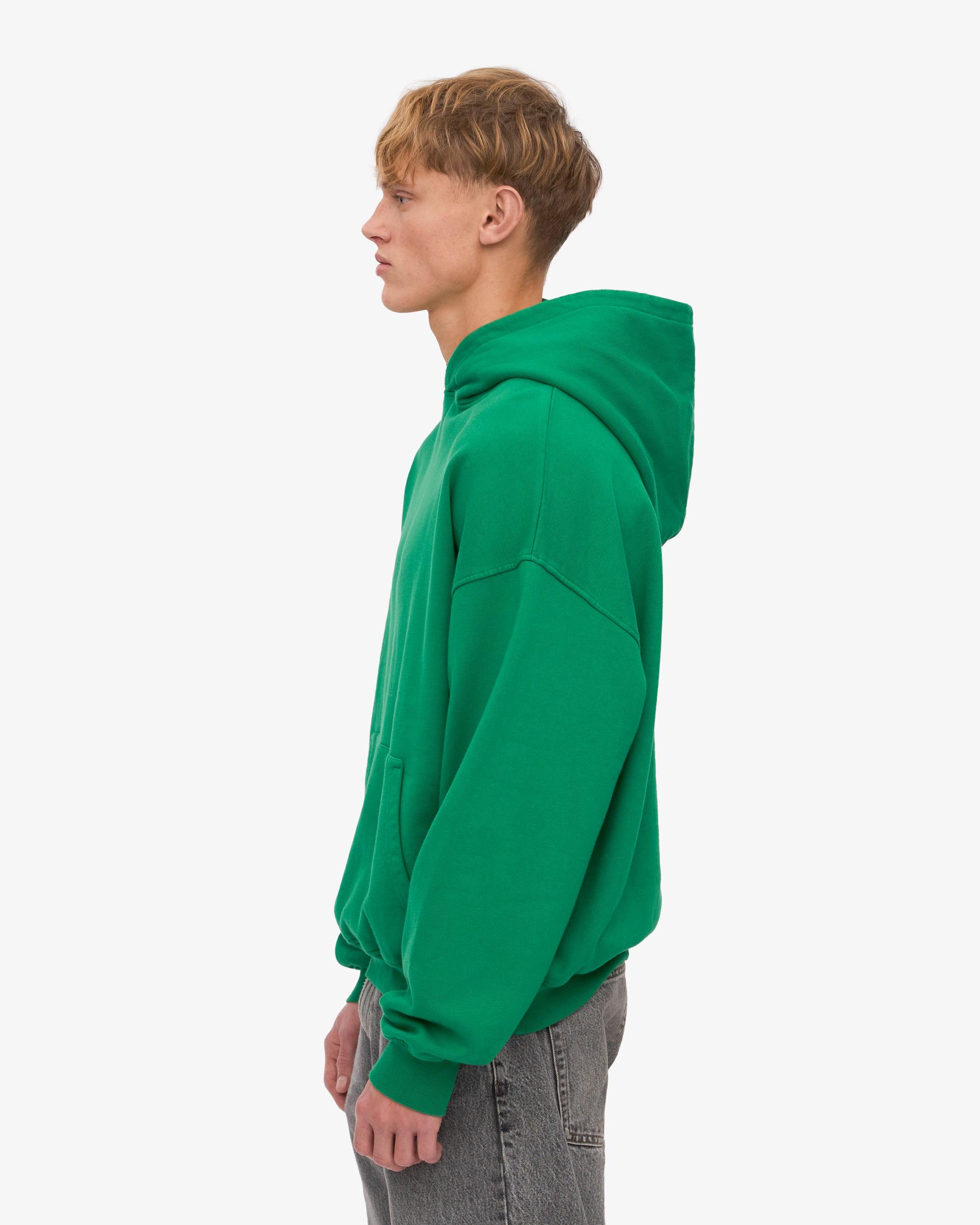 Organic Oversized Hood - Kelly Green Product Image