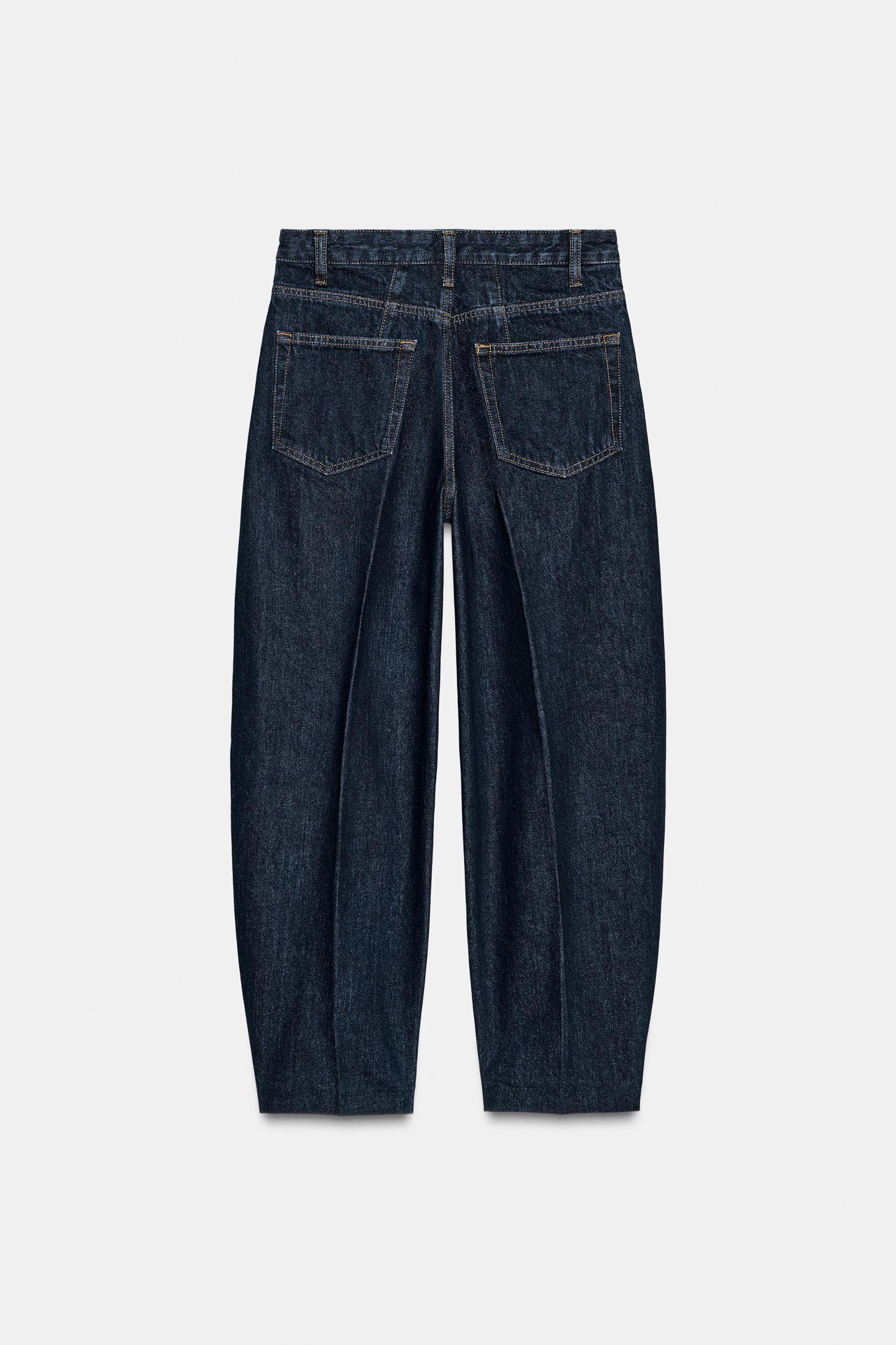 ZW COLLECTION HIGH-WAIST BARREL JEANS Product Image