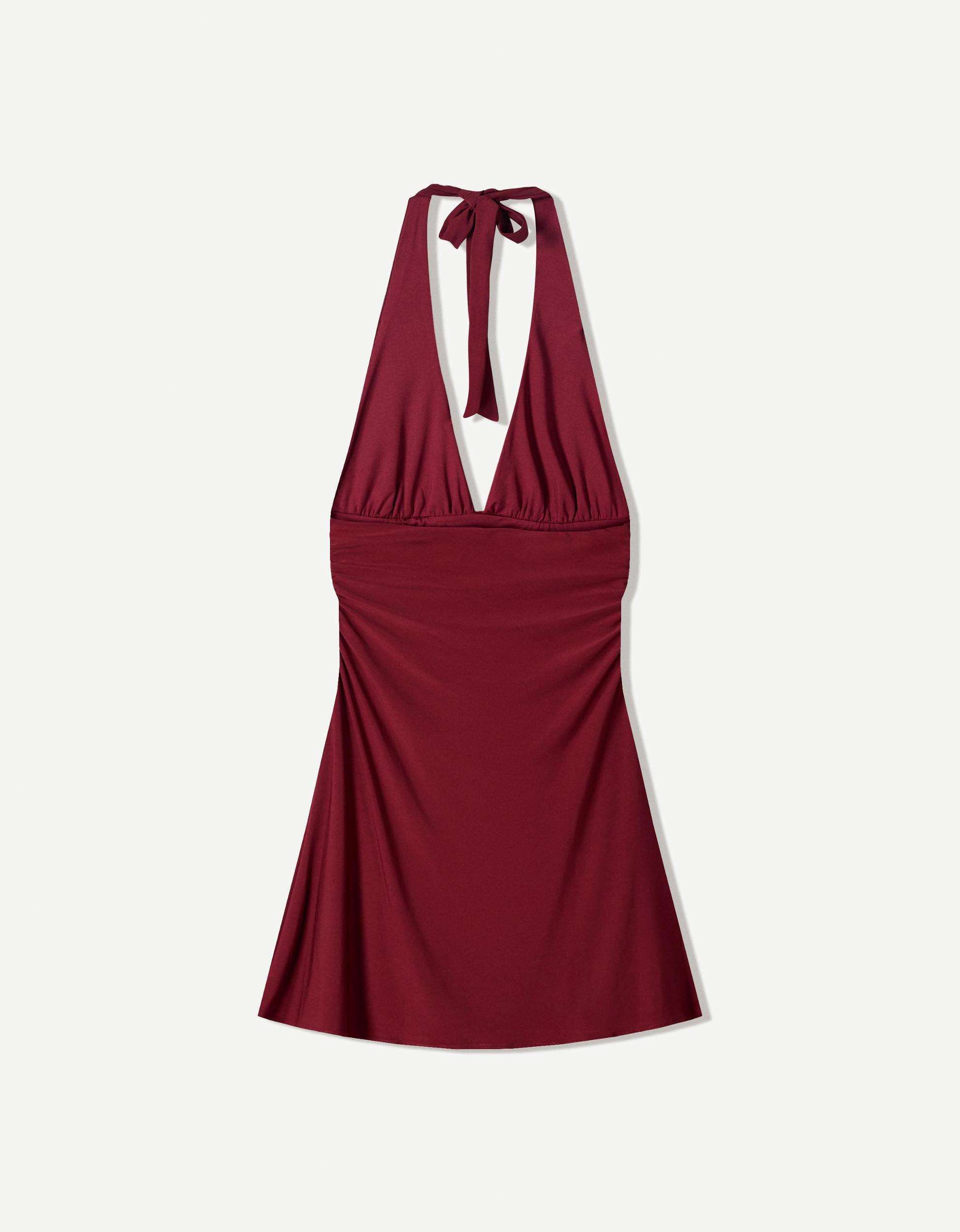 Halter mini dress Product Image