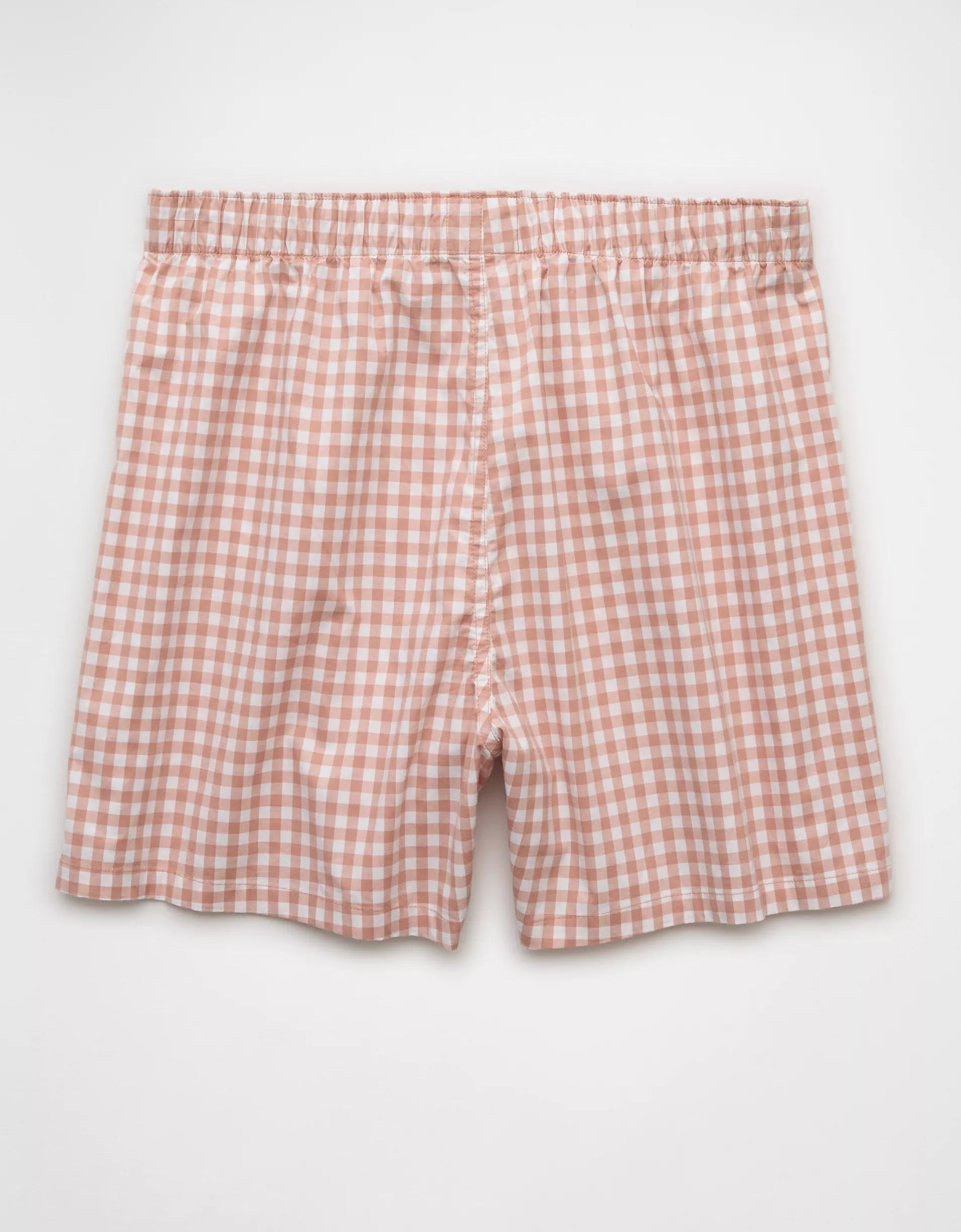 AEO Men's Plaid Stretch Boxer Short Product Image
