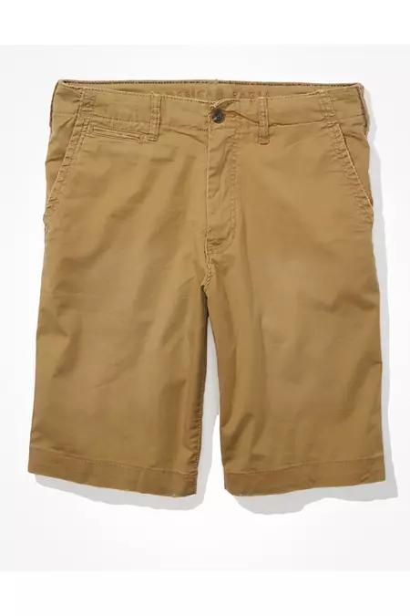 AE 12" Flex Longer Length Lived-In Khaki Short Men's Product Image