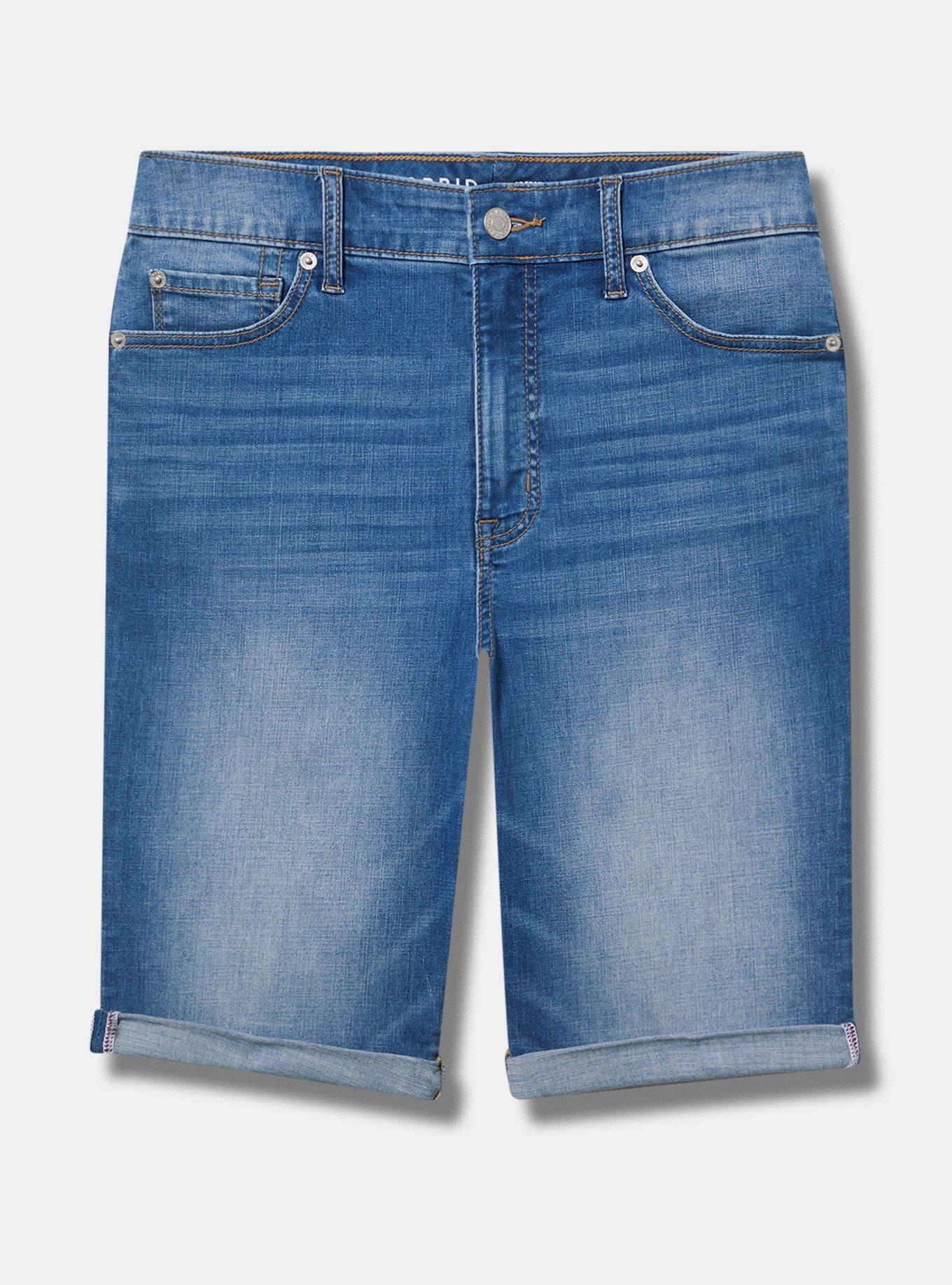 Perfect High-Rise Bermuda Jean Short Product Image