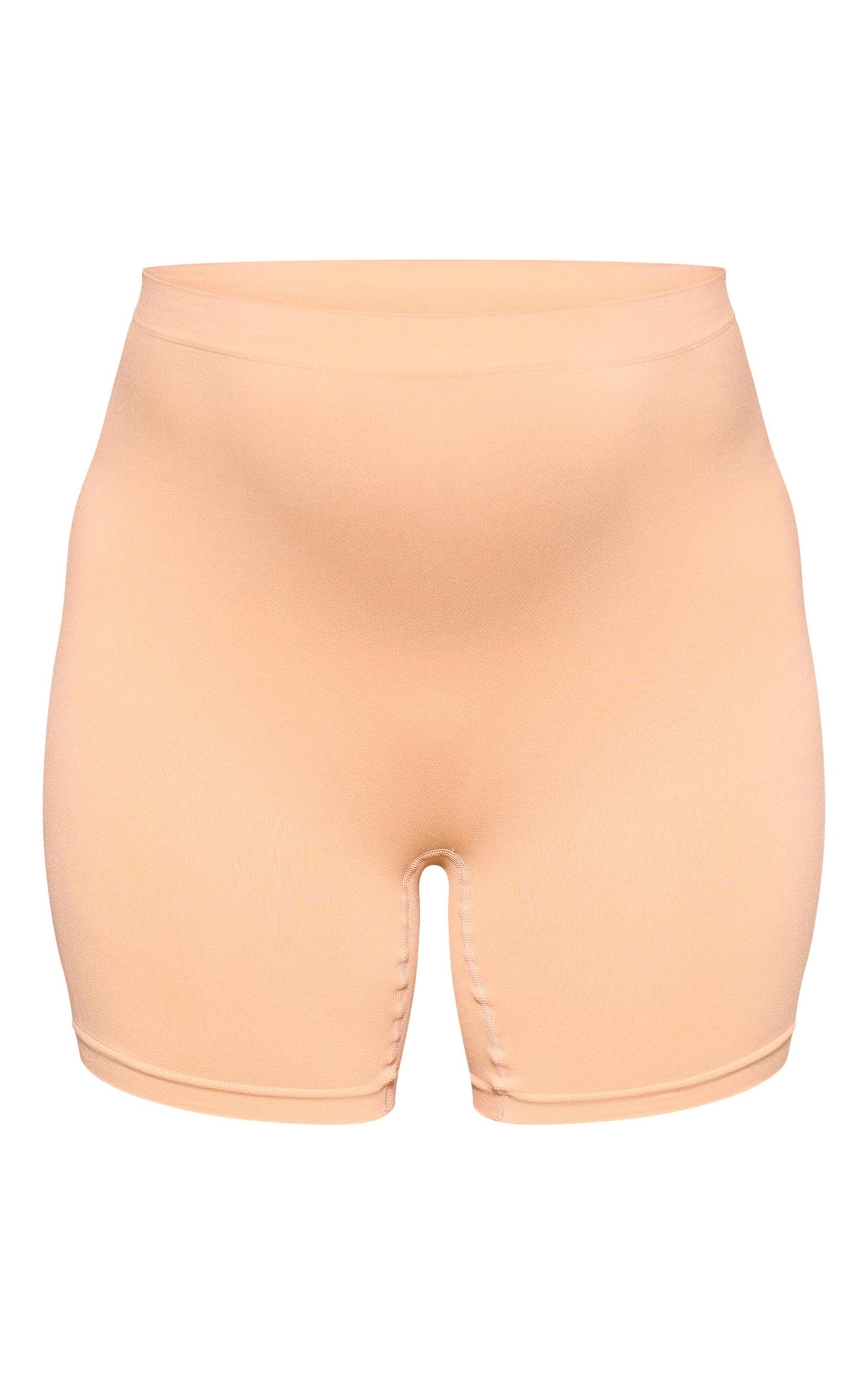 Maternity Nude Seamless Over The Bump Shorts Product Image