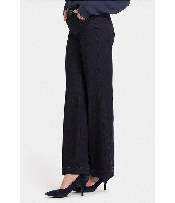 NYDJ Teresa Lift Tuck® Stretch Denim Wide Leg High Rise Jeans Product Image