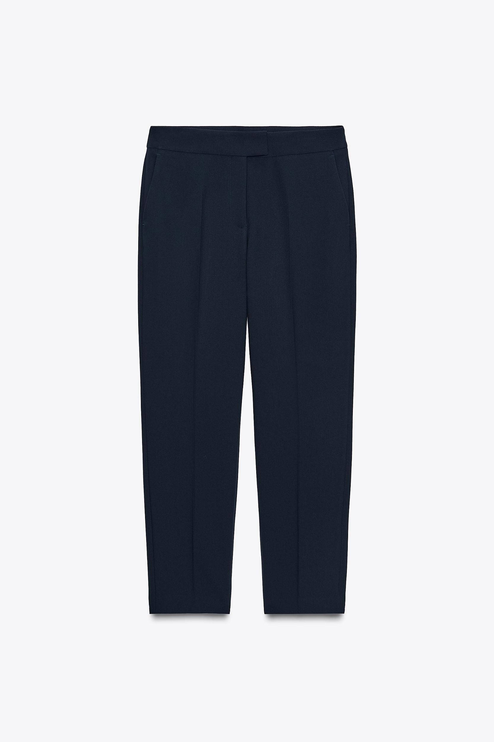 HIGH-WAISTED SLIM PANTS Product Image