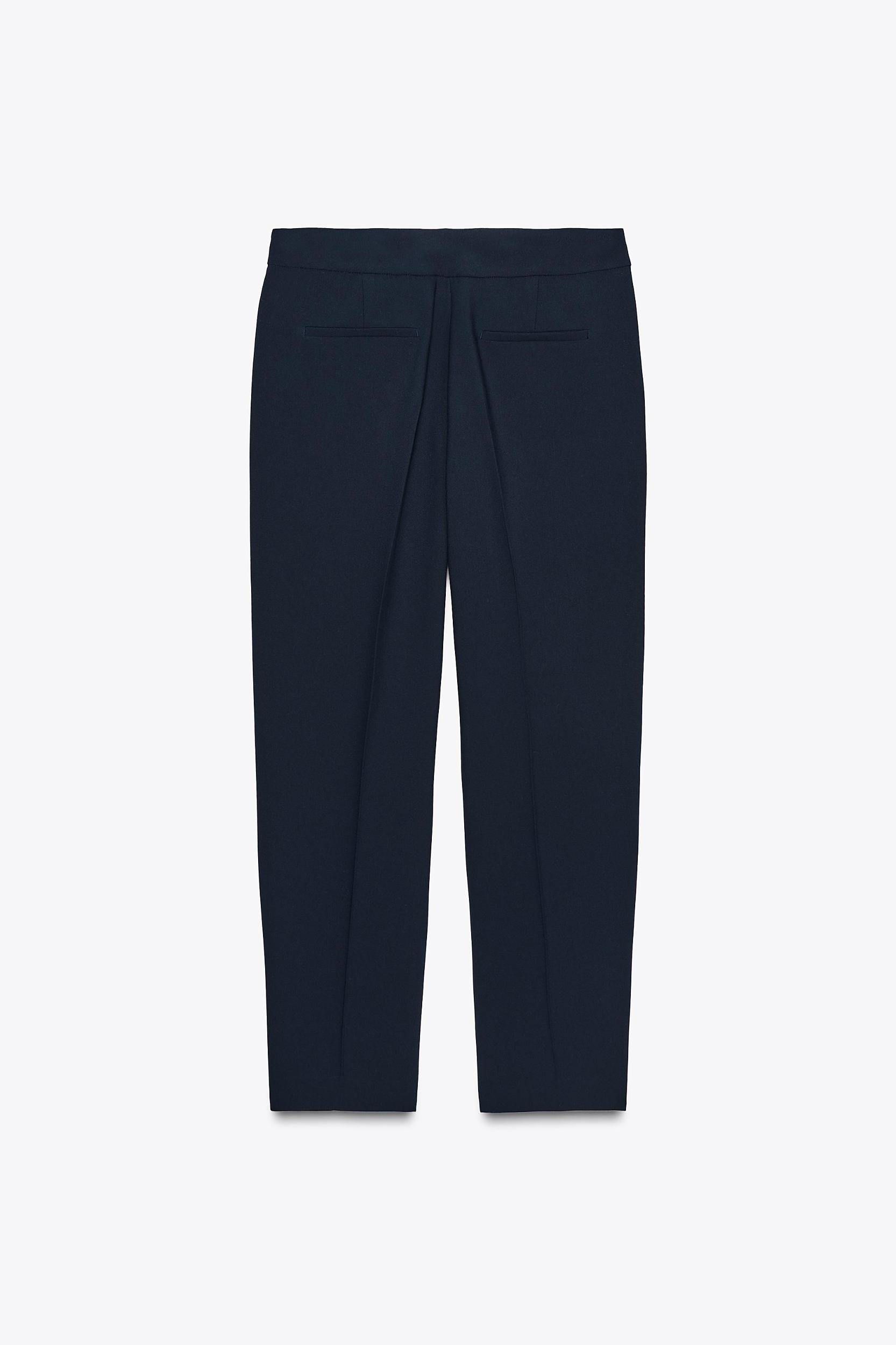 HIGH-WAISTED SLIM PANTS Product Image