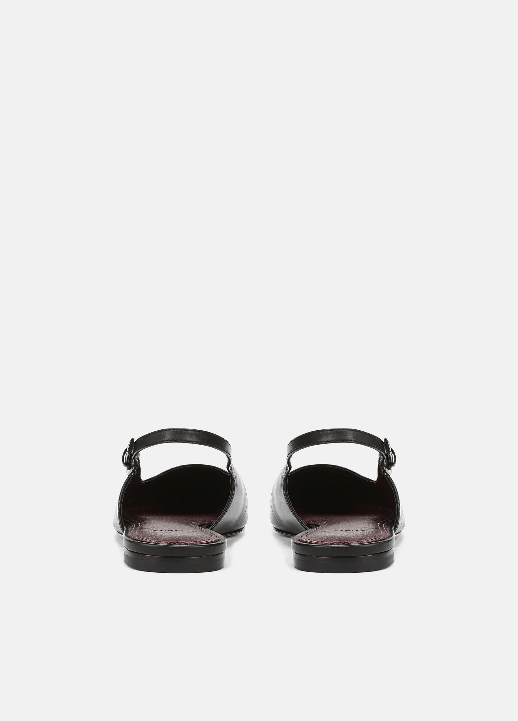Omega Leather Heeled Sandal Product Image