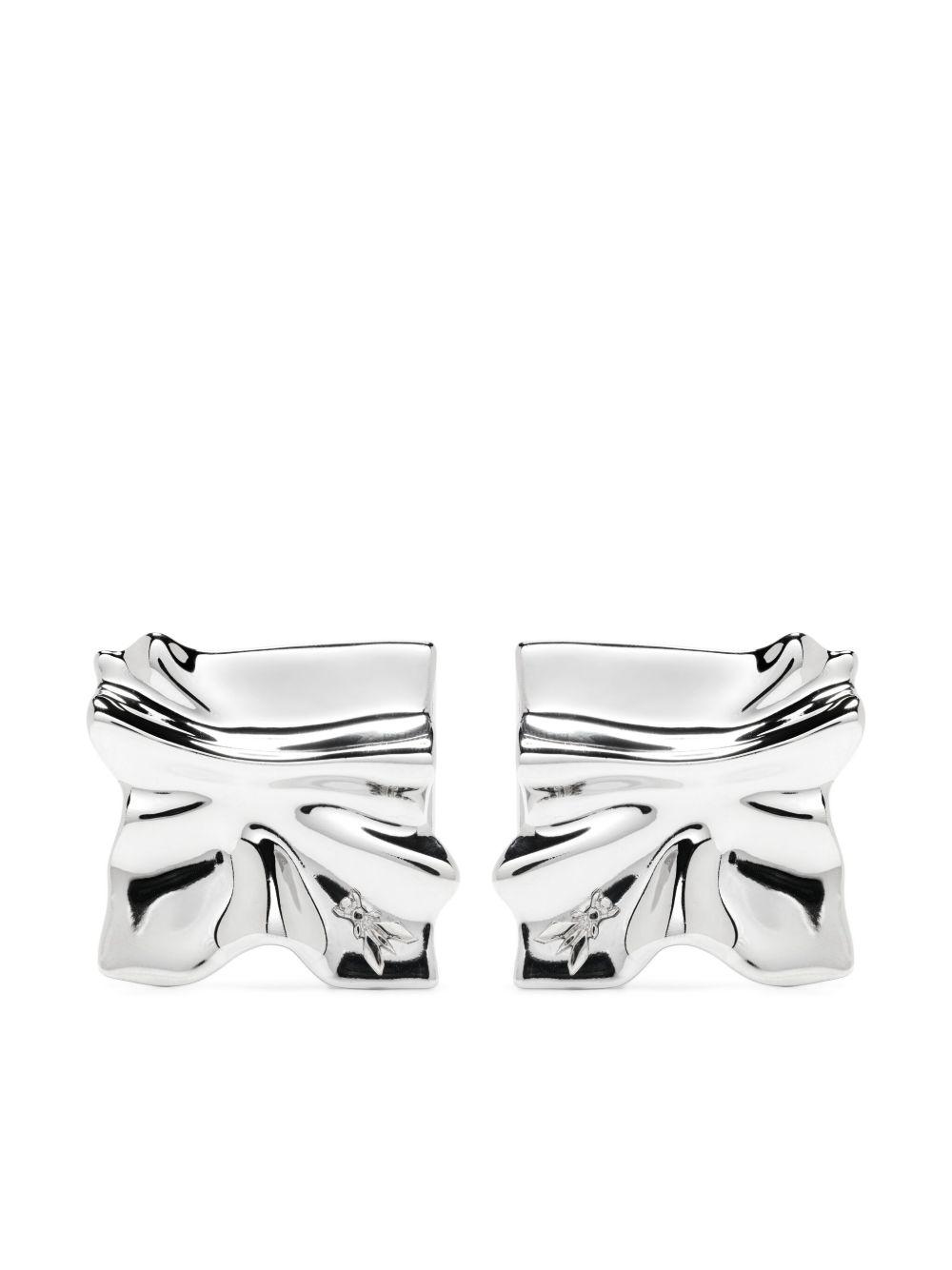 crinkled earrings Product Image