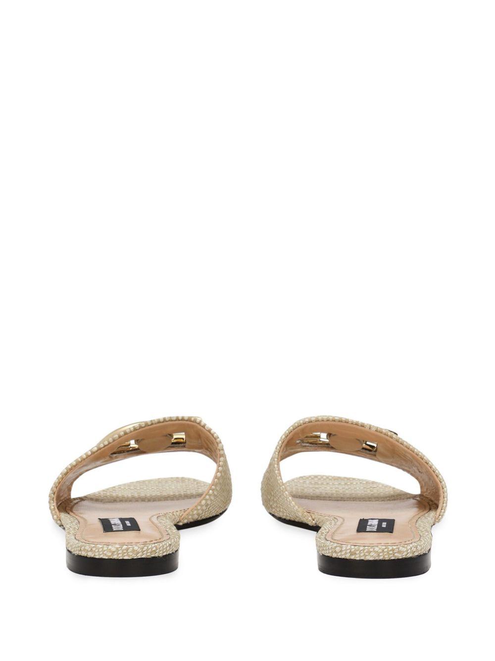DG-logo raffia slides Product Image