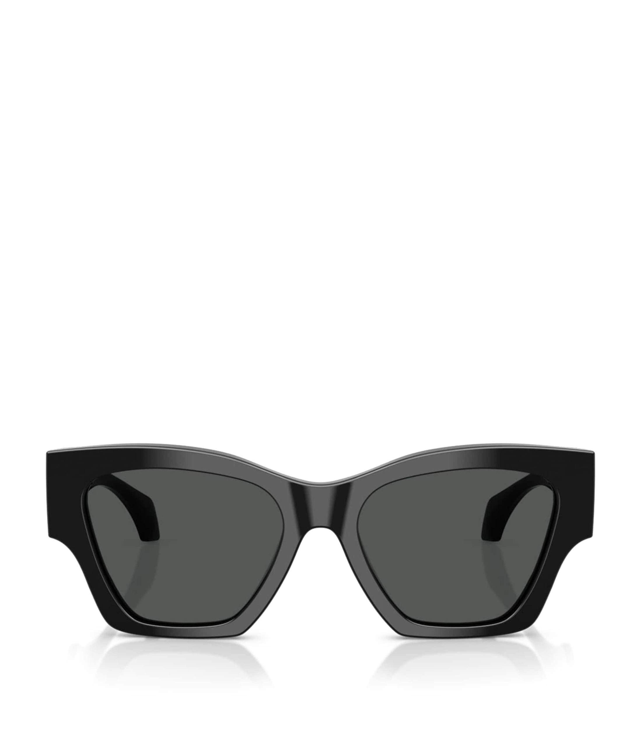VERSACE Ve4492u Square Logo-print Sunglasses In Black Product Image