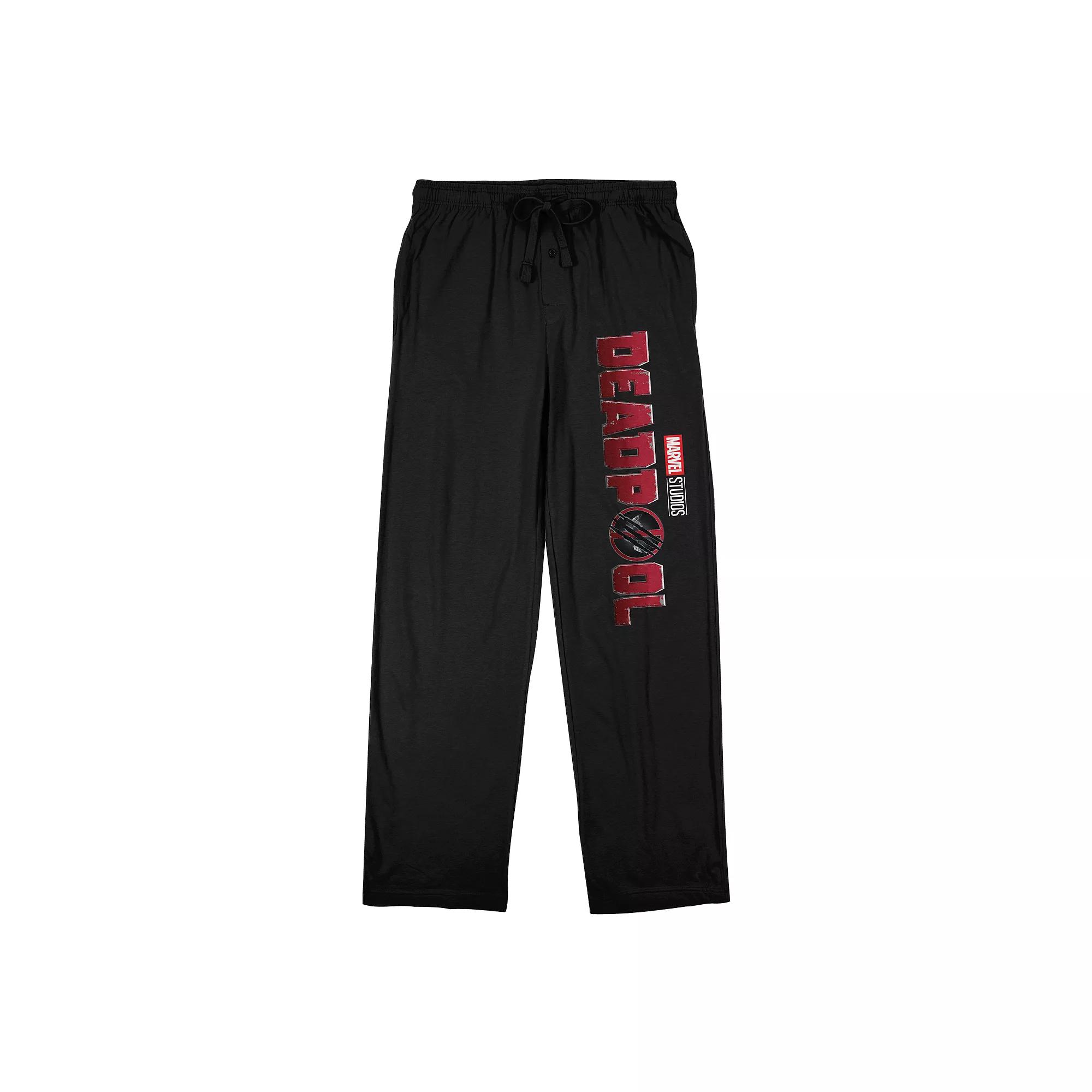 Men's Deadpool Movie Logo Pajama Pants,  Product Image