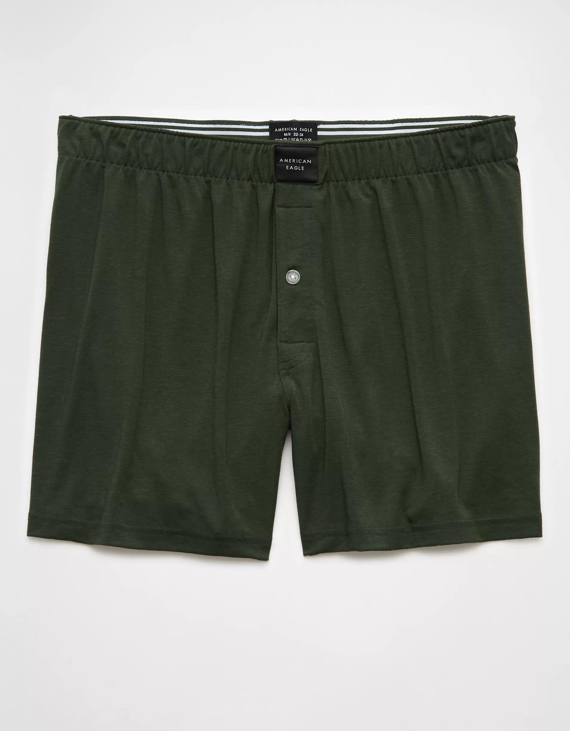 AEO Men's Slim Knit Ultra Soft Boxer Short Product Image