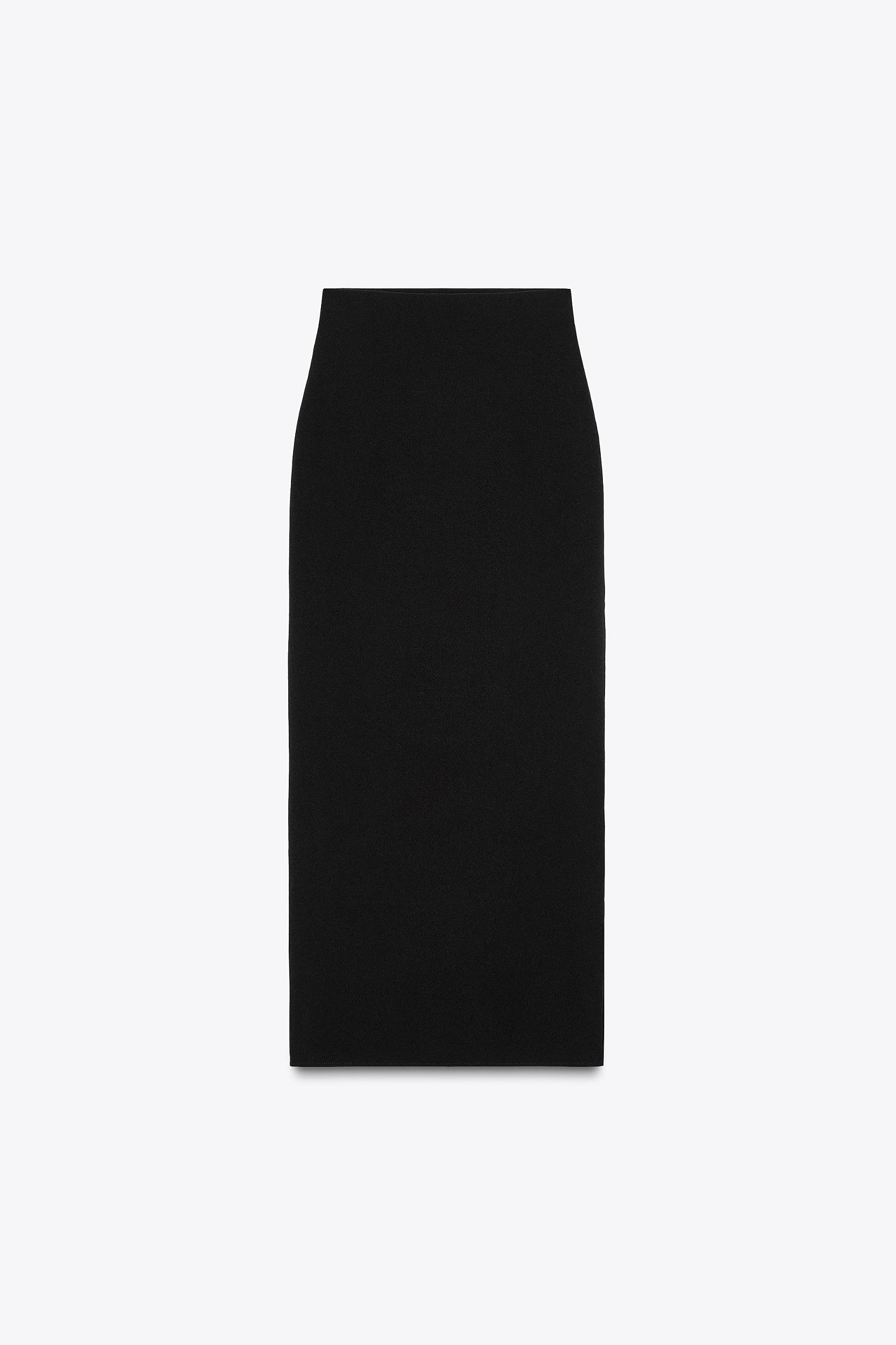STRETCH MIDI SKIRT Product Image