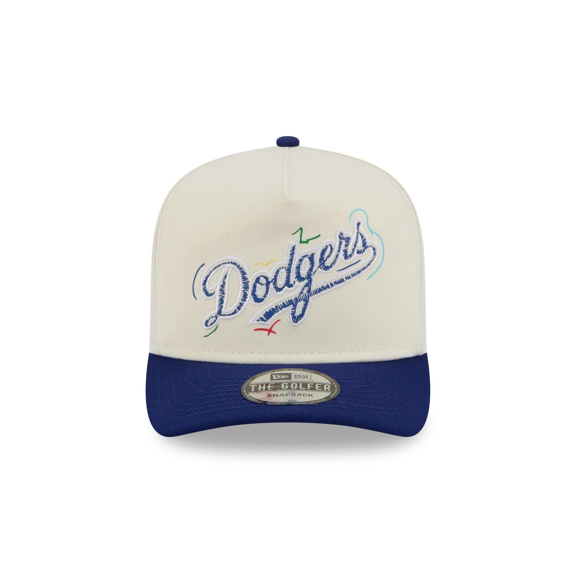 Los Angeles Dodgers Team Scribble Golfer Hat Male Product Image