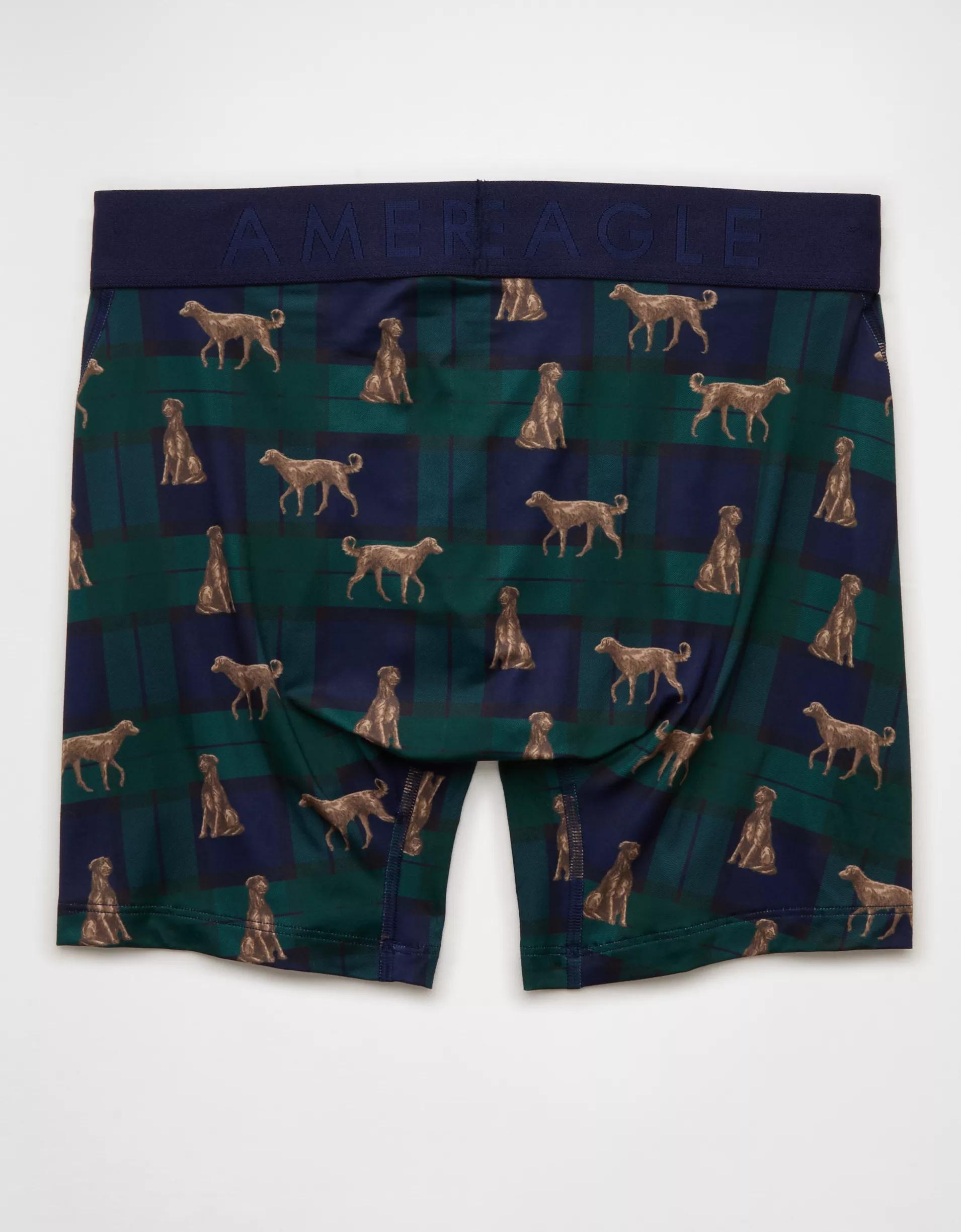 AEO Men's Tropical Leopards 6" Flex Boxer Brief Product Image