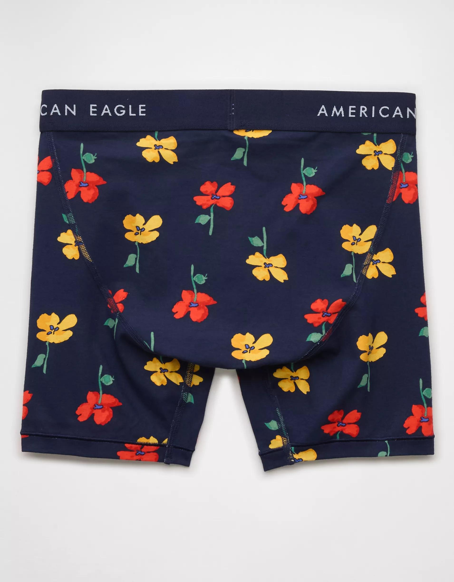 AEO Men's Floral 6" Classic Boxer Brief Product Image