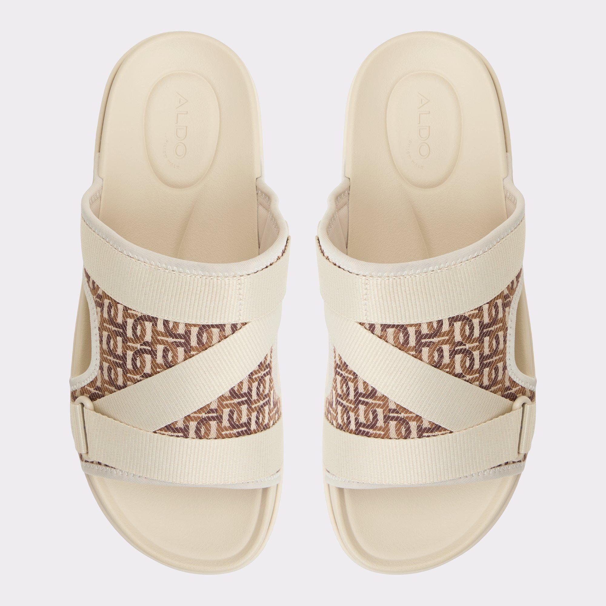 Deniels Medium Beige Men's Slides | ALDO US Product Image