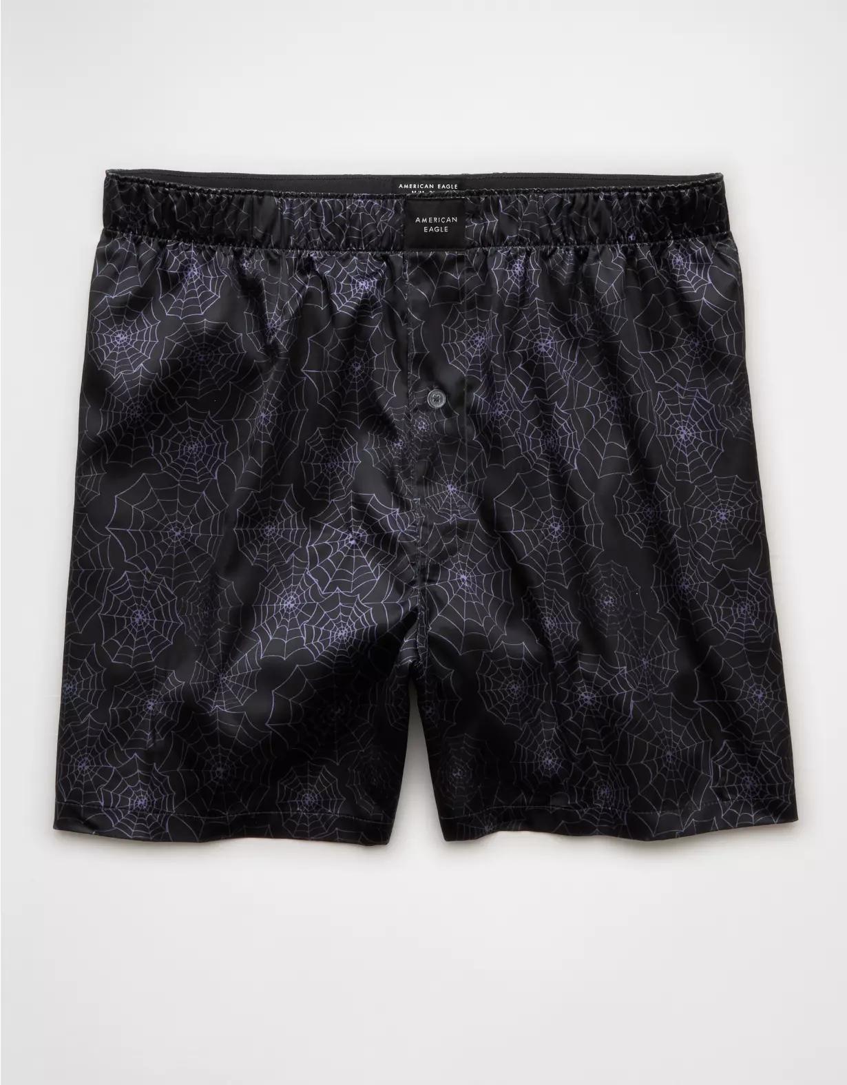 AEO Floral Satin Lounge Boxer Short Product Image
