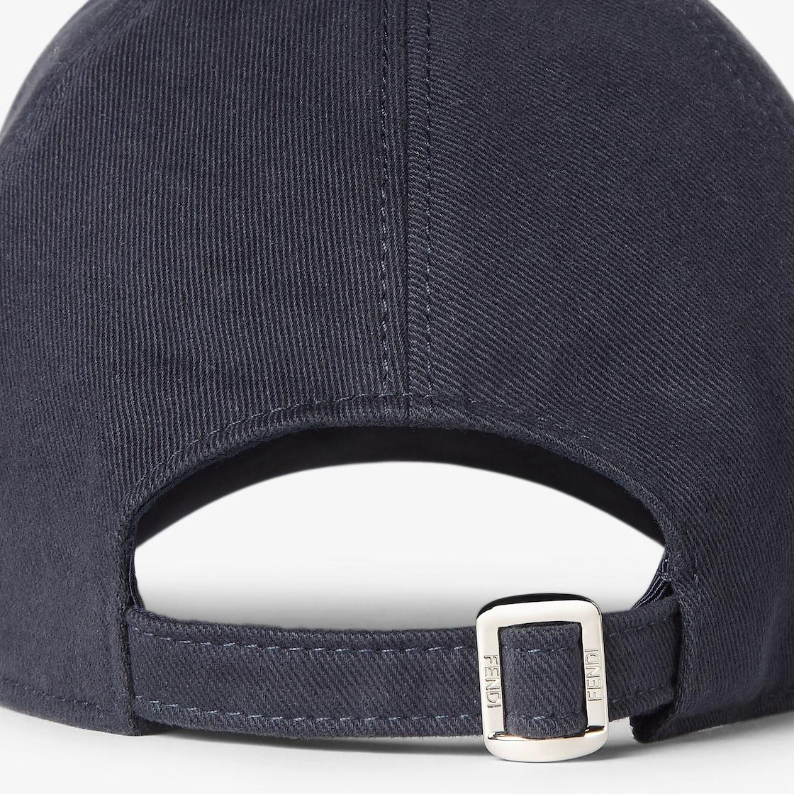 HatBlue canvas baseball cap Product Image