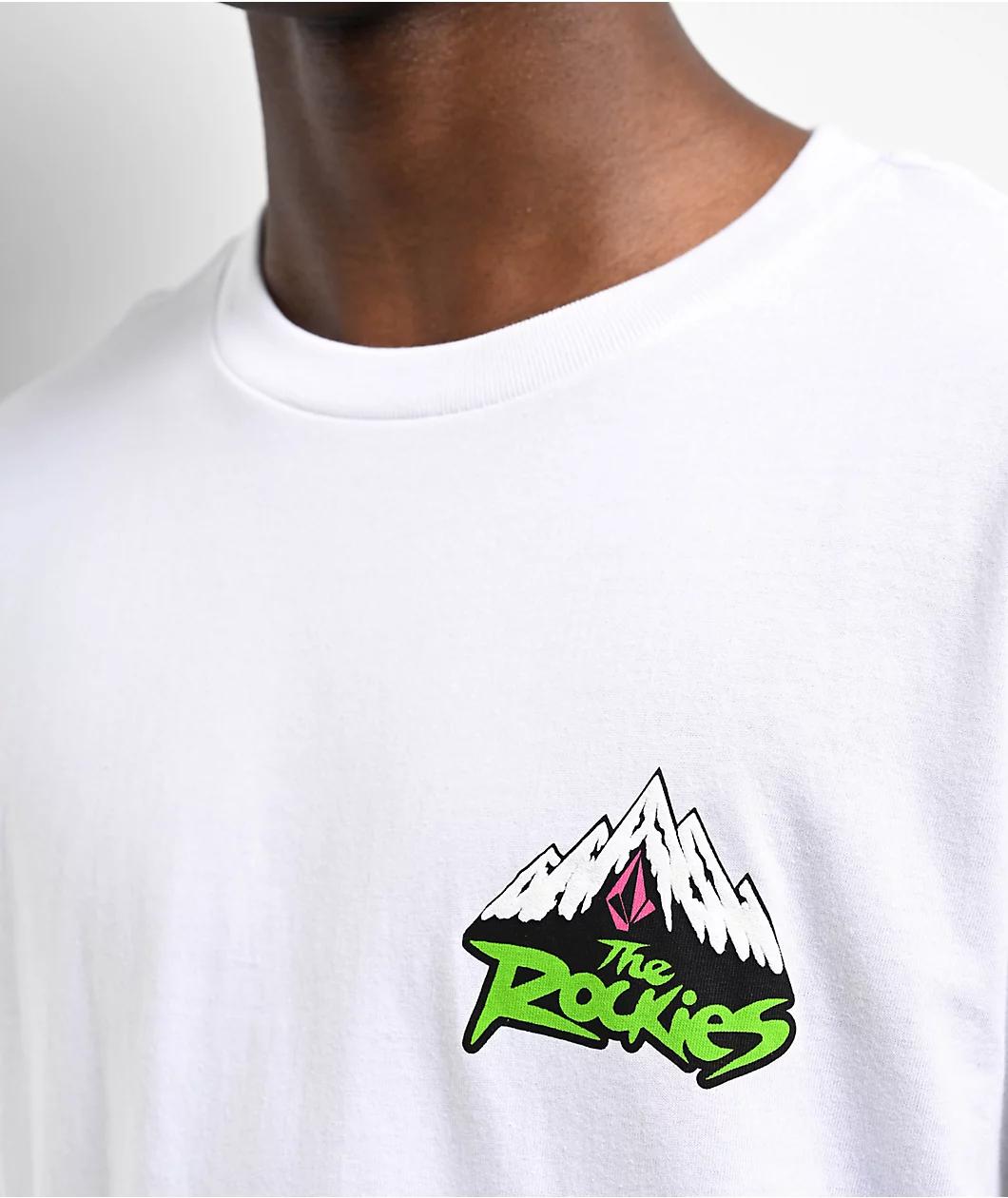 Volcom Cliffside White T-Shirt Product Image