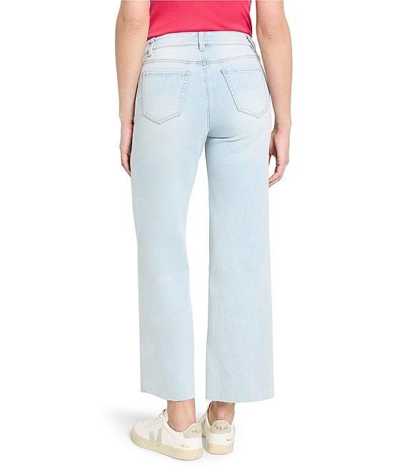NIC + ZOE Denim Weekend Wide Leg Ankle Jeans Product Image