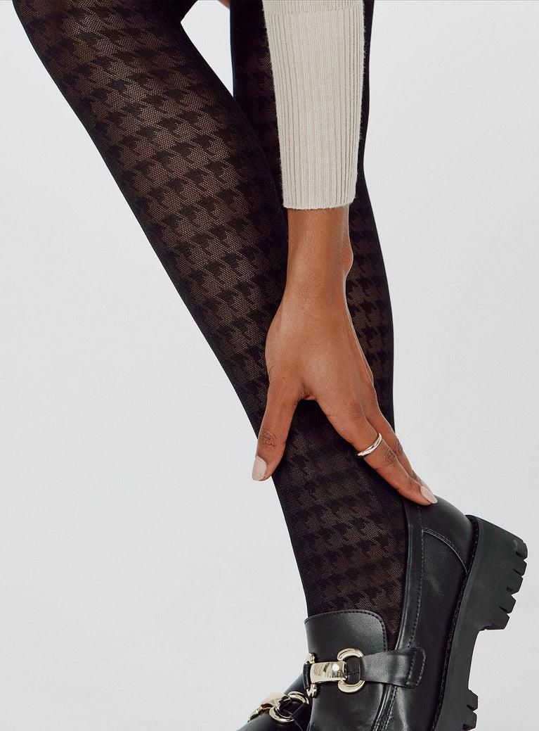 Parisian Nights Stockings Black Product Image