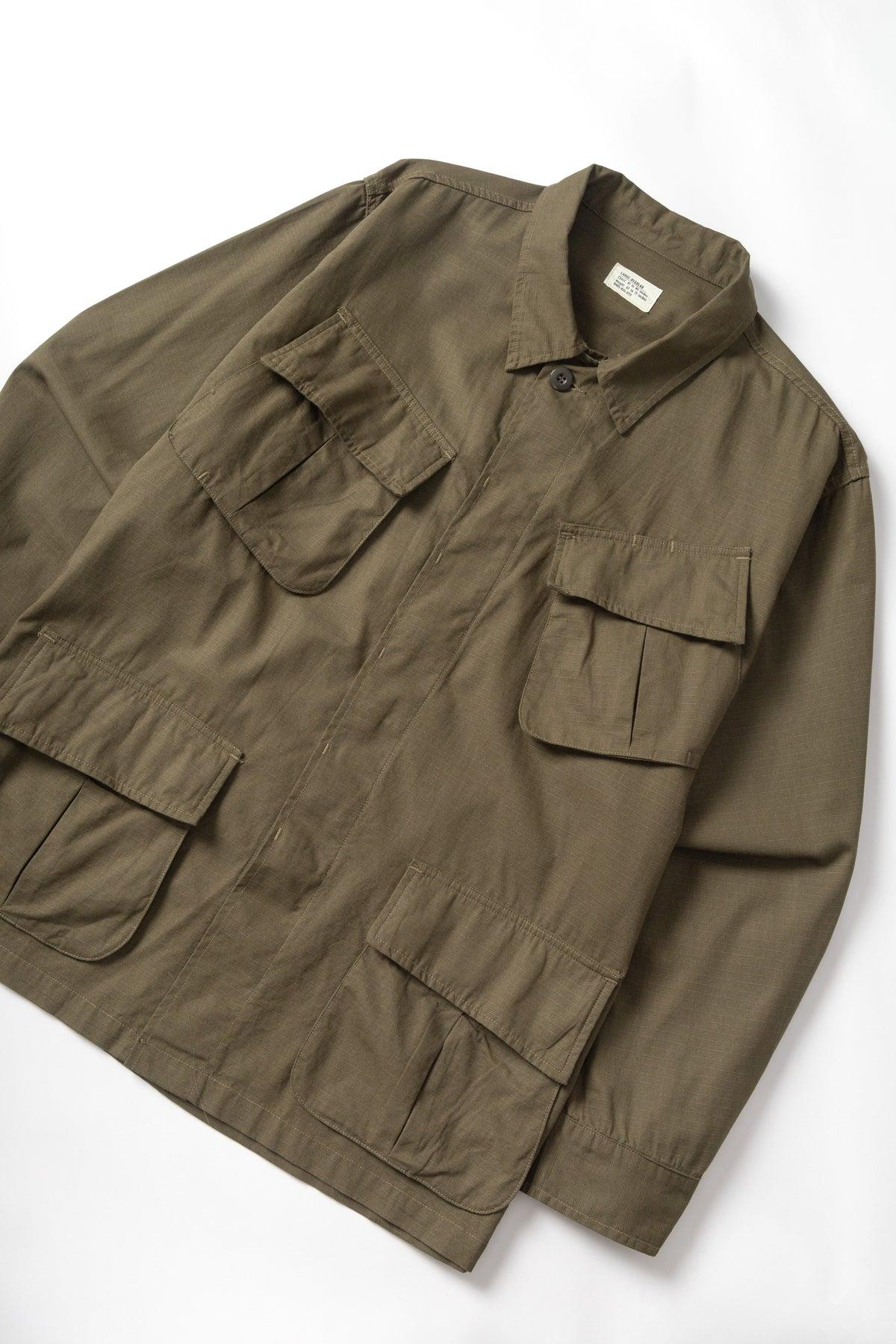 Non Stock MFG - Ripstop Tropical Jungle Jacket - Olive Product Image