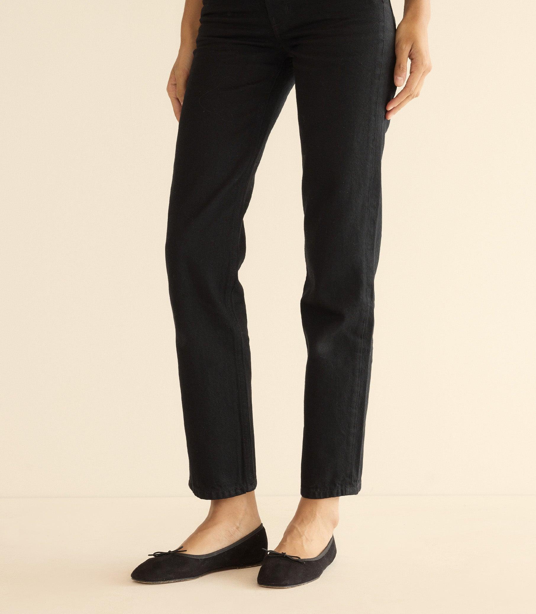 ELENI MARY JANE -- BLACK SUEDE Product Image