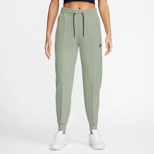 Nike Womens Nike NSW Tech Fleece MR Joggers - Womens Olive/Black Product Image