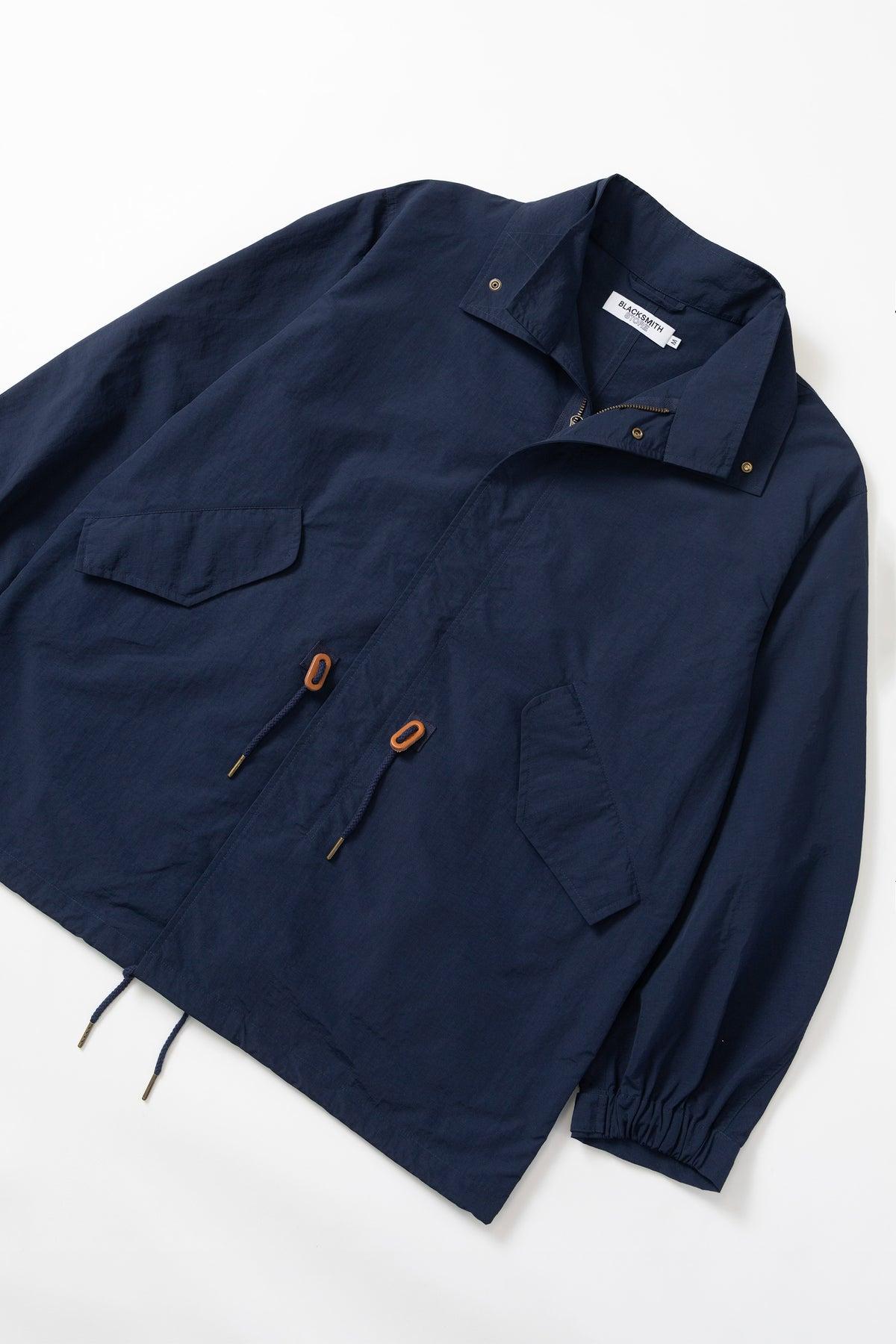 Blacksmith - Mid-Length Ripstop Parka - Navy Product Image