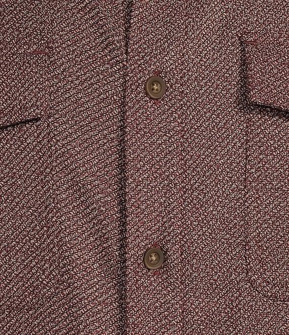 Rowm Long Sleeve 2 Pocket Jaspe Textured Button-Down Sport Shirt Product Image