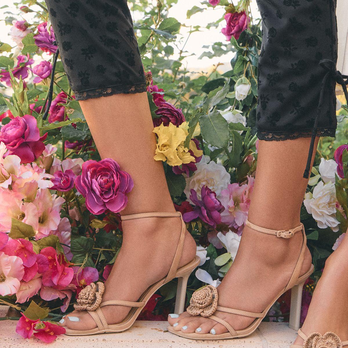 Wildblossom Sand Women's Heeled sandals | ALDO US Product Image