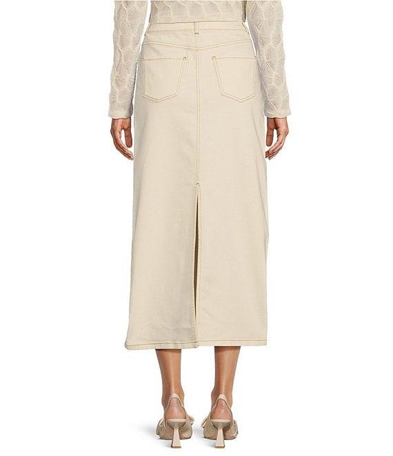 Antonio Melani Devin A-Line Demin Midi Skirt Product Image