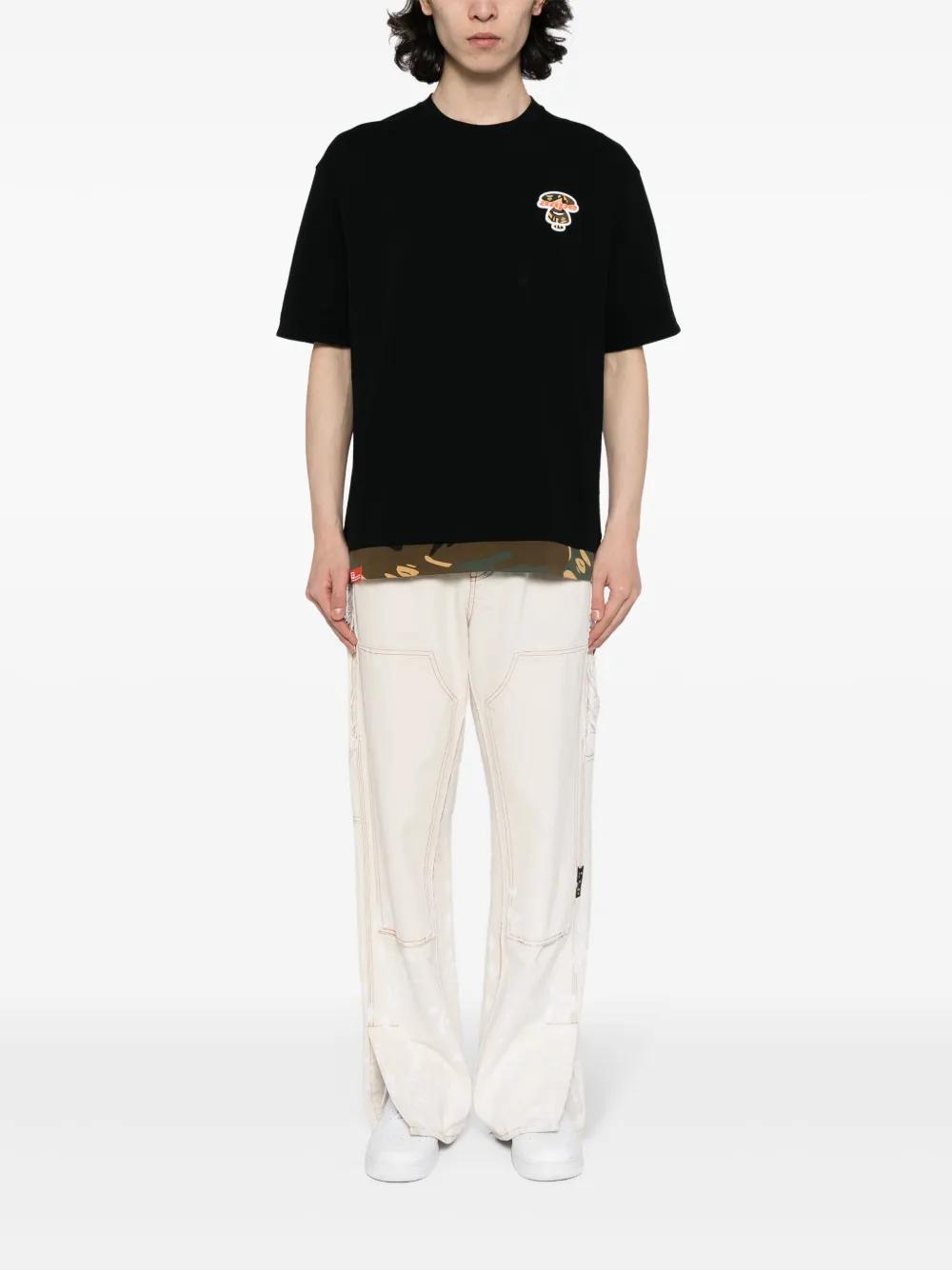 logo-appliqué cotton T-shirt Product Image