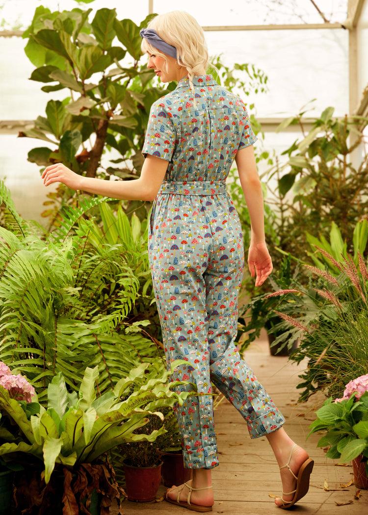 Mushroom About Town Jumpsuit Product Image