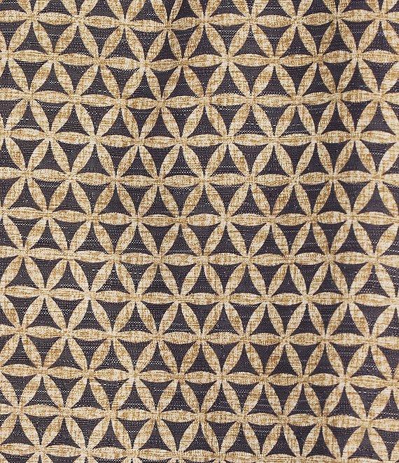 Roundtree & Yorke Short Sleeve Small Geometric Print Sport Shirt Product Image