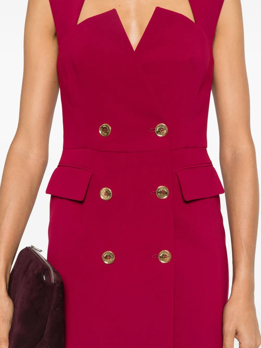 double-breasted midi dress  Product Image