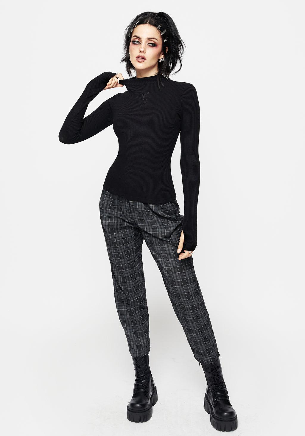 Adonia High Neck Ribbed Top Product Image